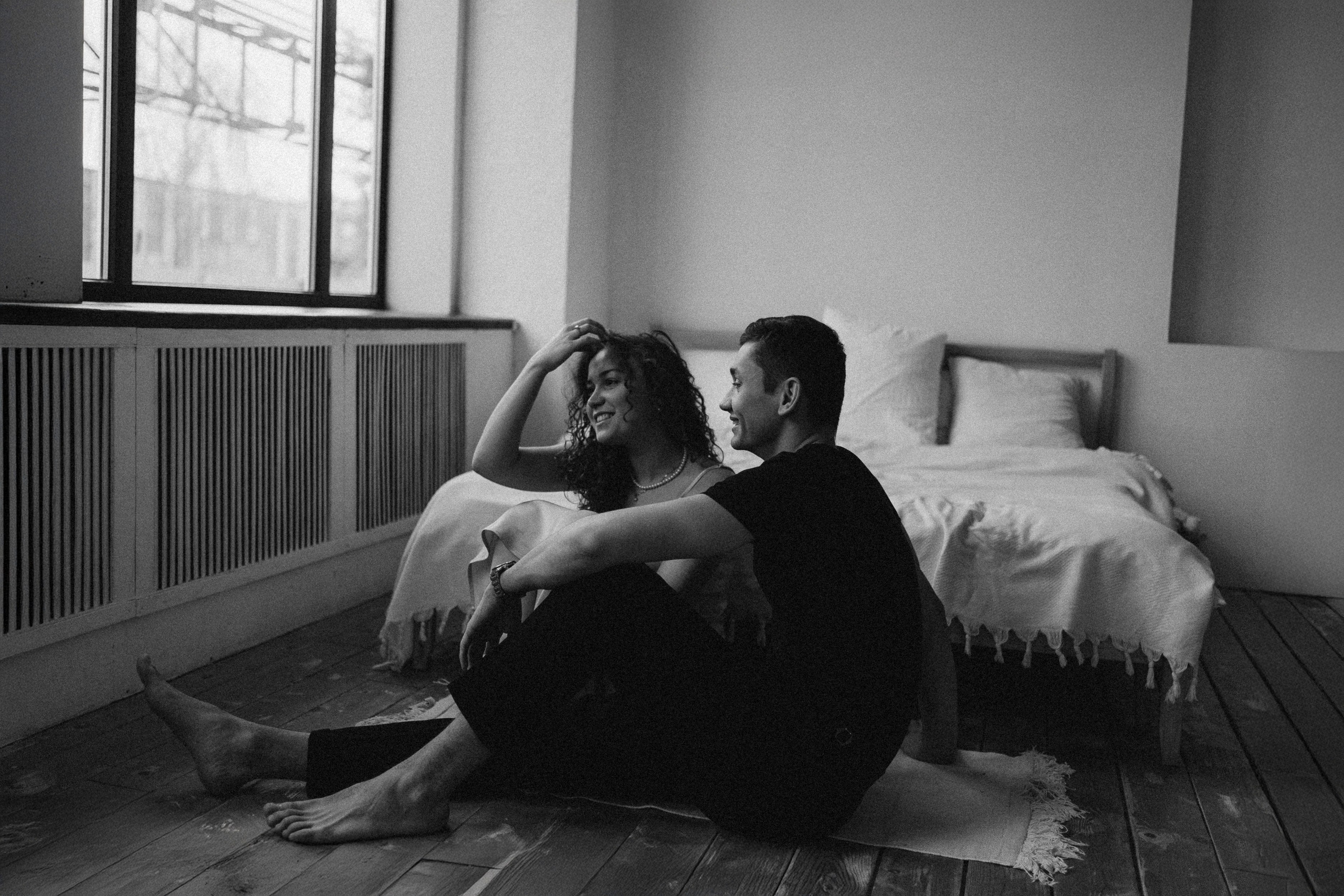 Аня и Вадим студия. Семейный фотограф в Калуге Ирина Алдохина