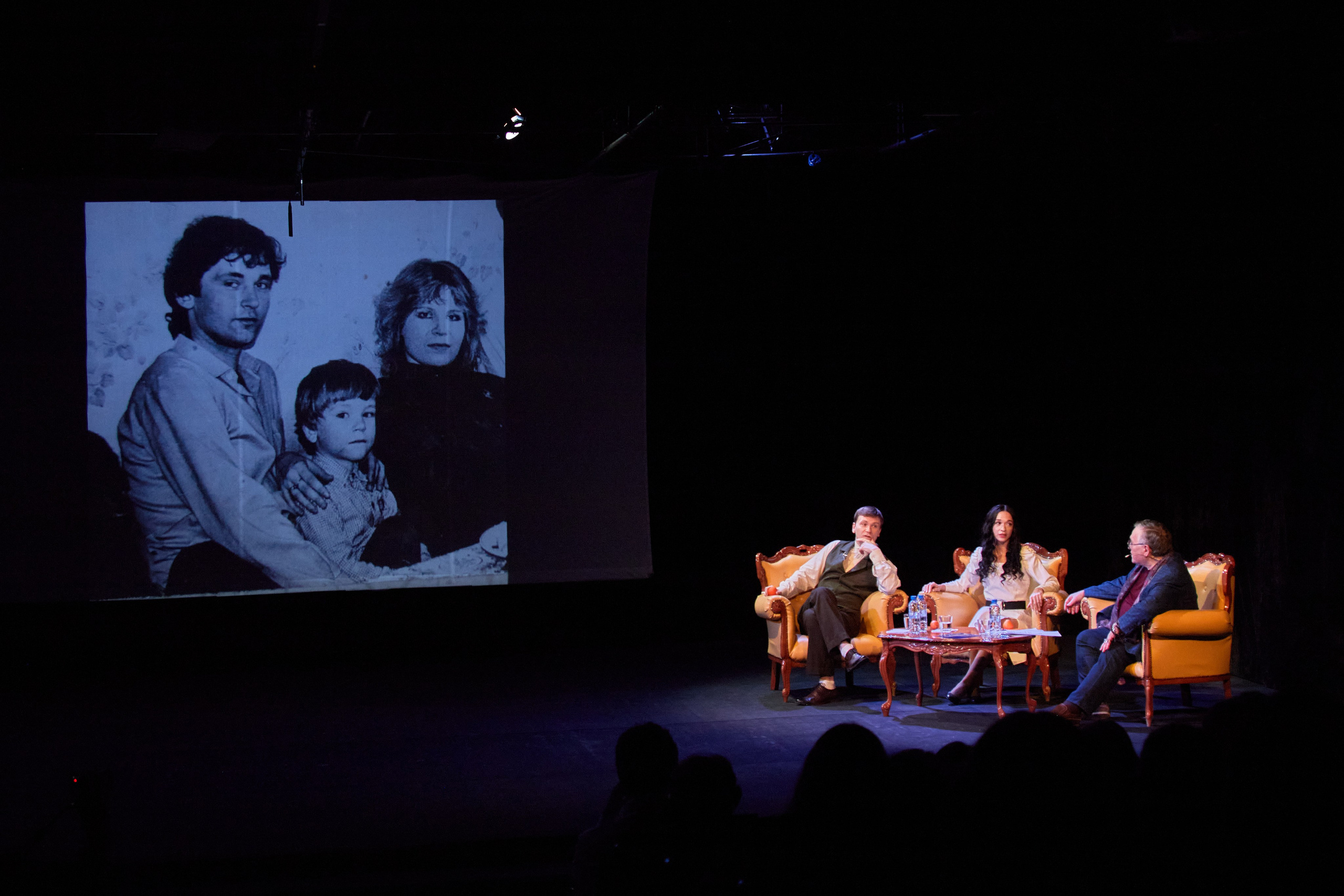 «Театральные тайны» с Григорием Гибертом — Виталий и Ольга Стеблецовы. Фотограф Юлия Маринина