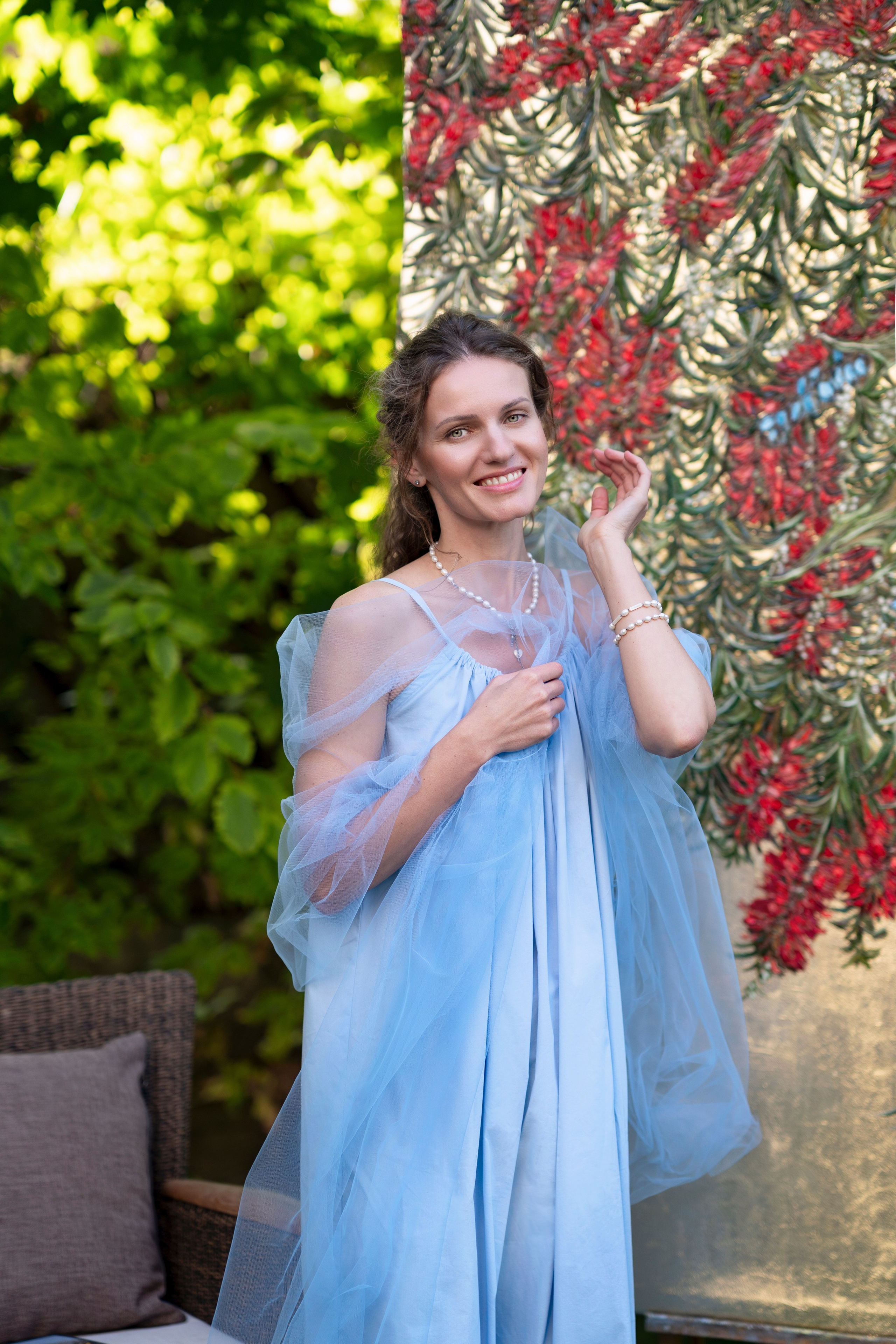 Съёмка картины "Цветение Андалусии" для художника Татьяны Даньшиной