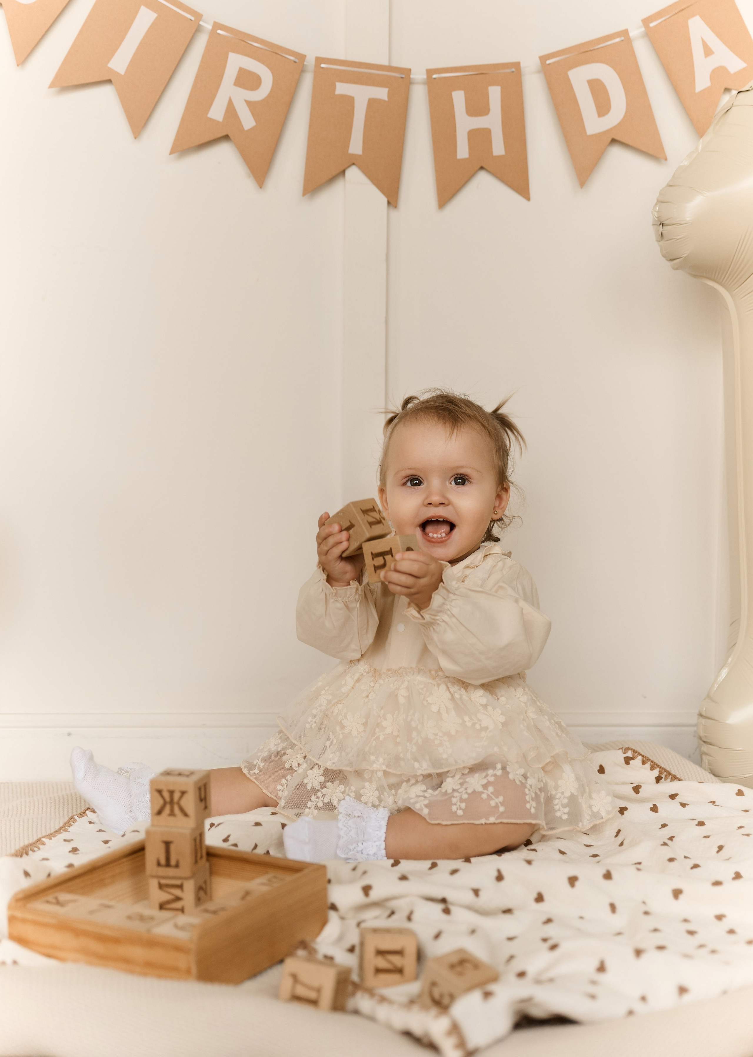 Алисе 1 годик. Фотограф в Курске Ольга Дудинова