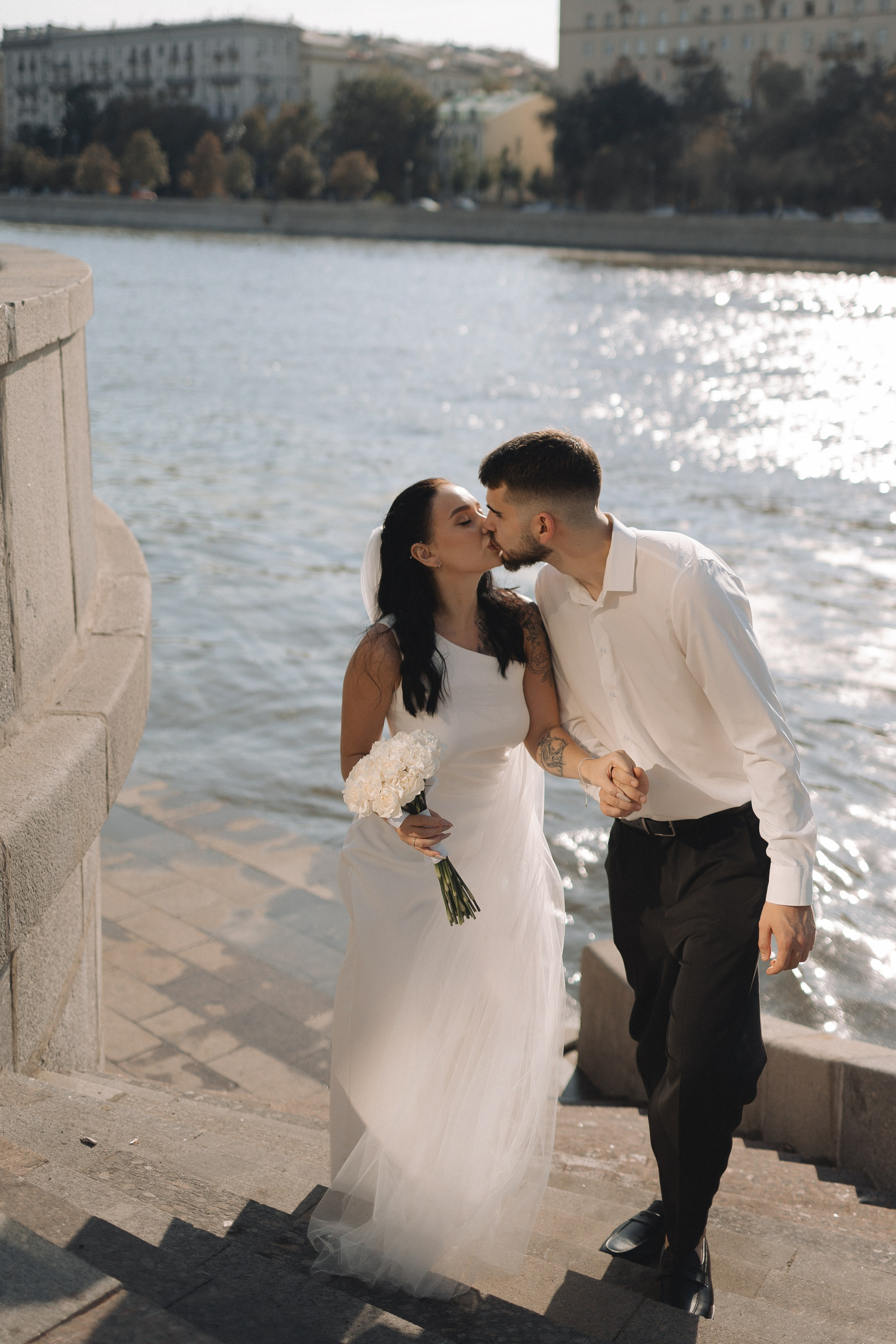 Милена и Филипп (2024). Свадебный и семейный фотограф в Москве Яна Шувалова