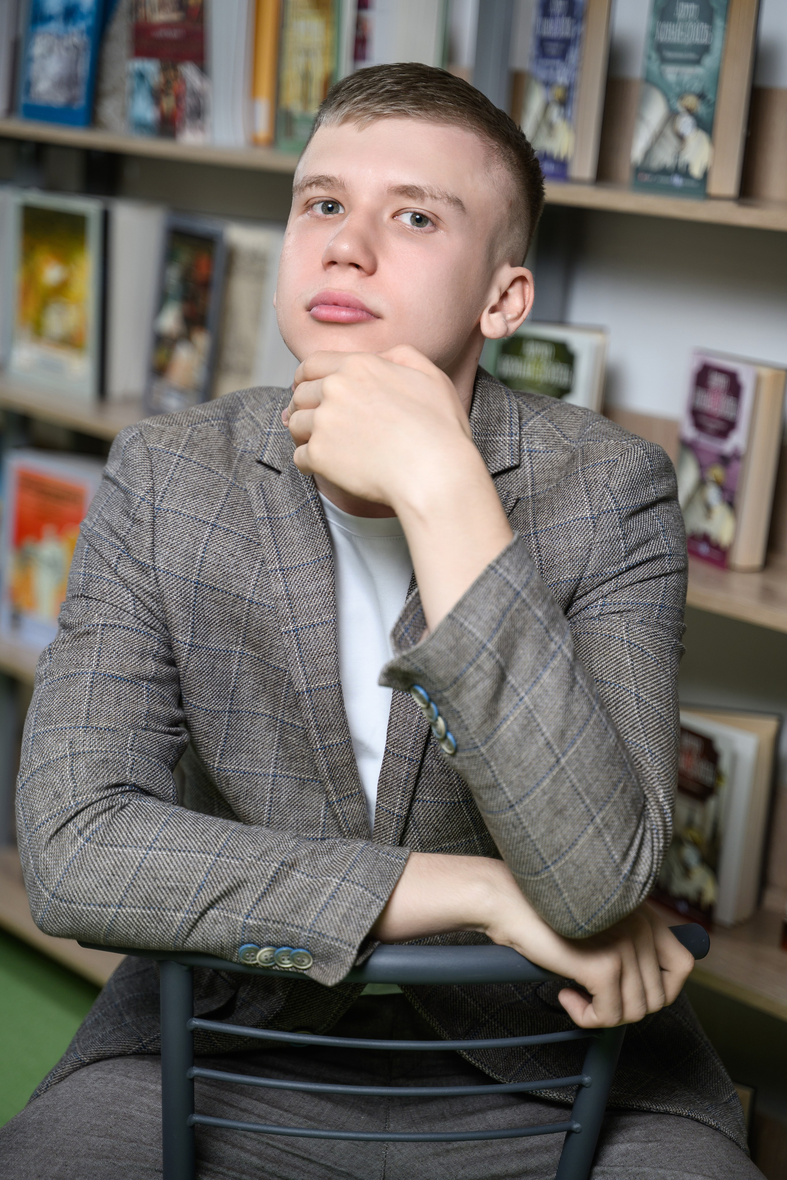 В школе. Фотограф Алексей Мигачёв