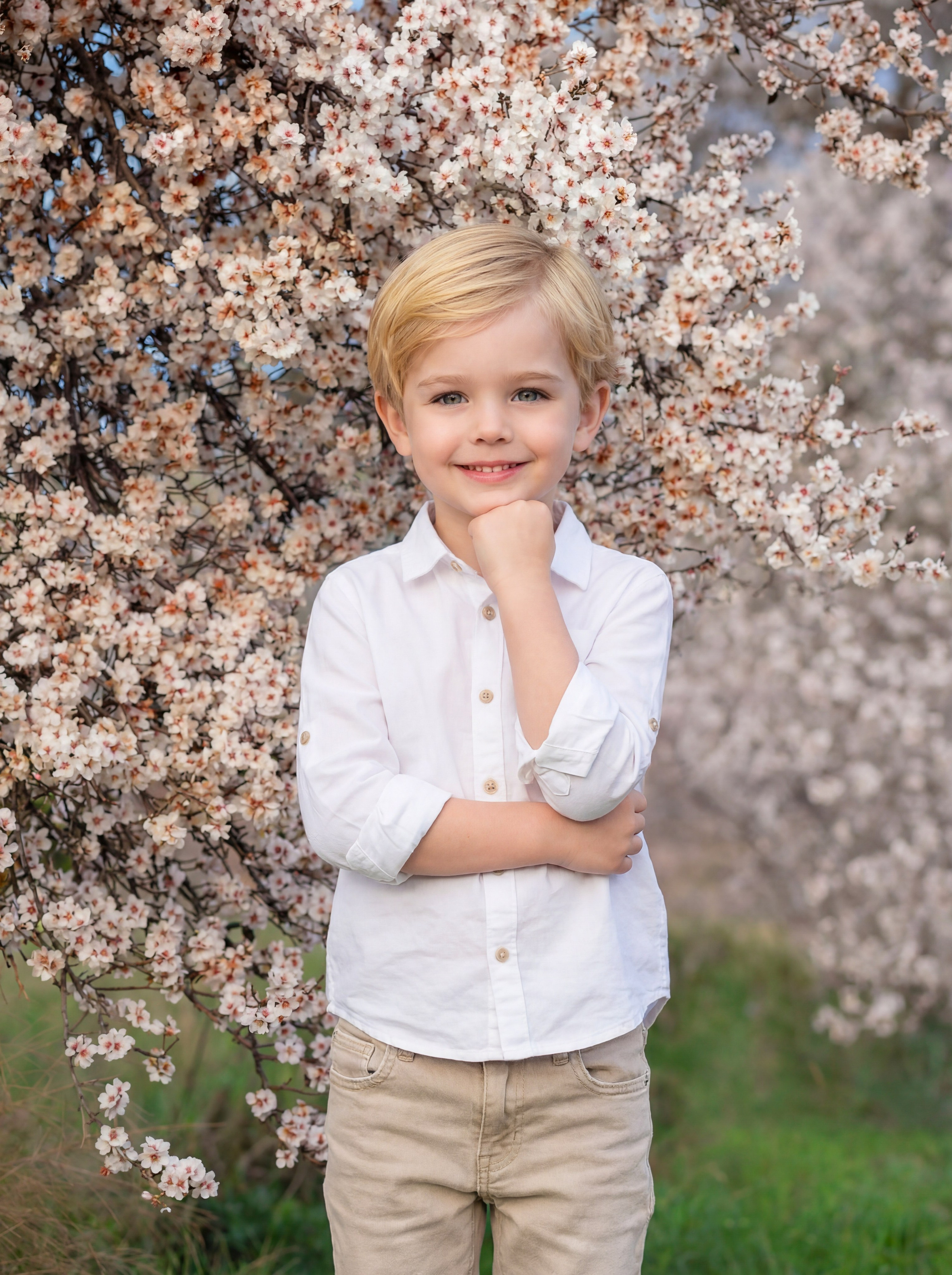 Цветущий сад. Детская фотостудия Москва