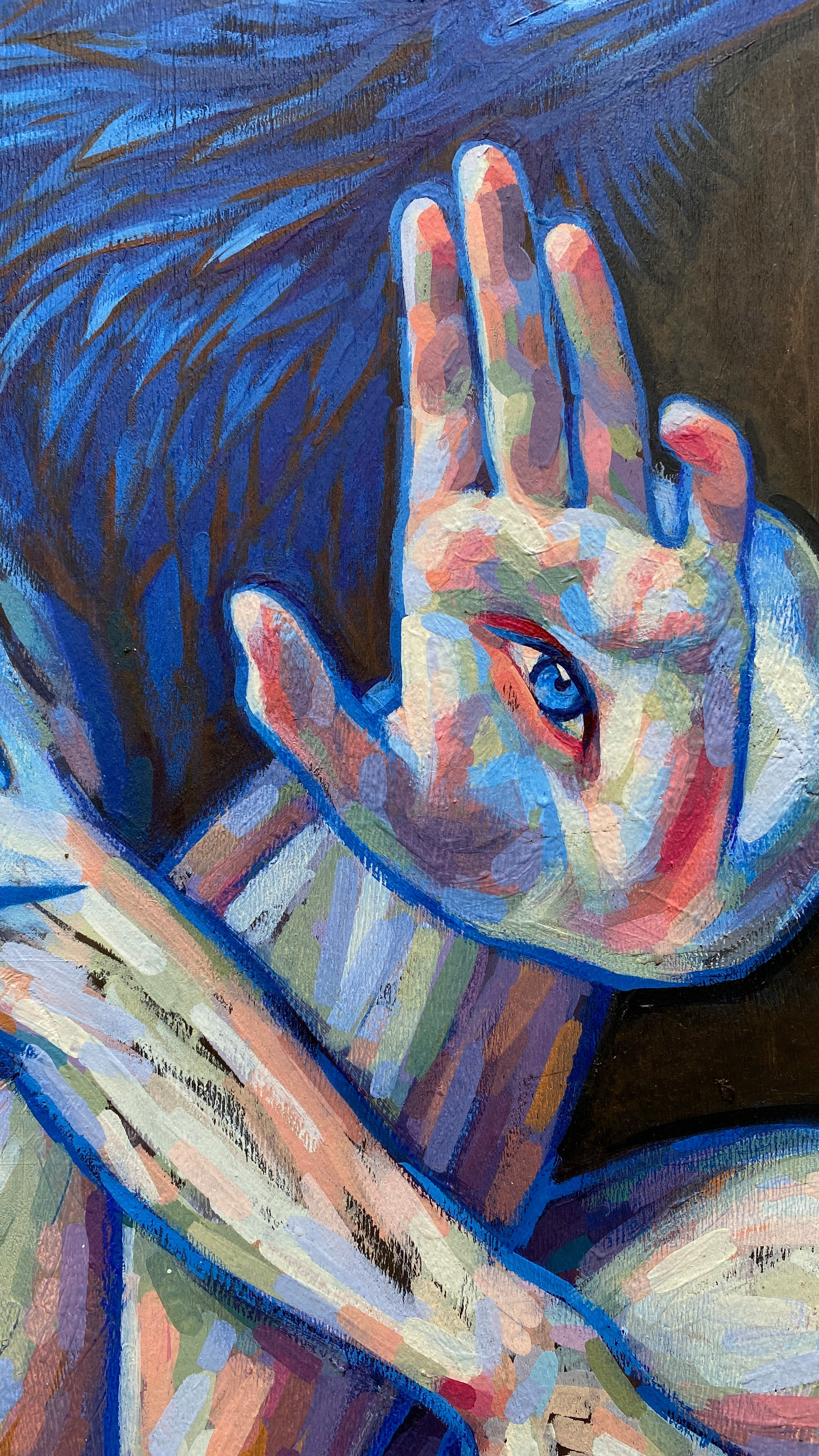 Где-то в темноте. Саша Гдетотам