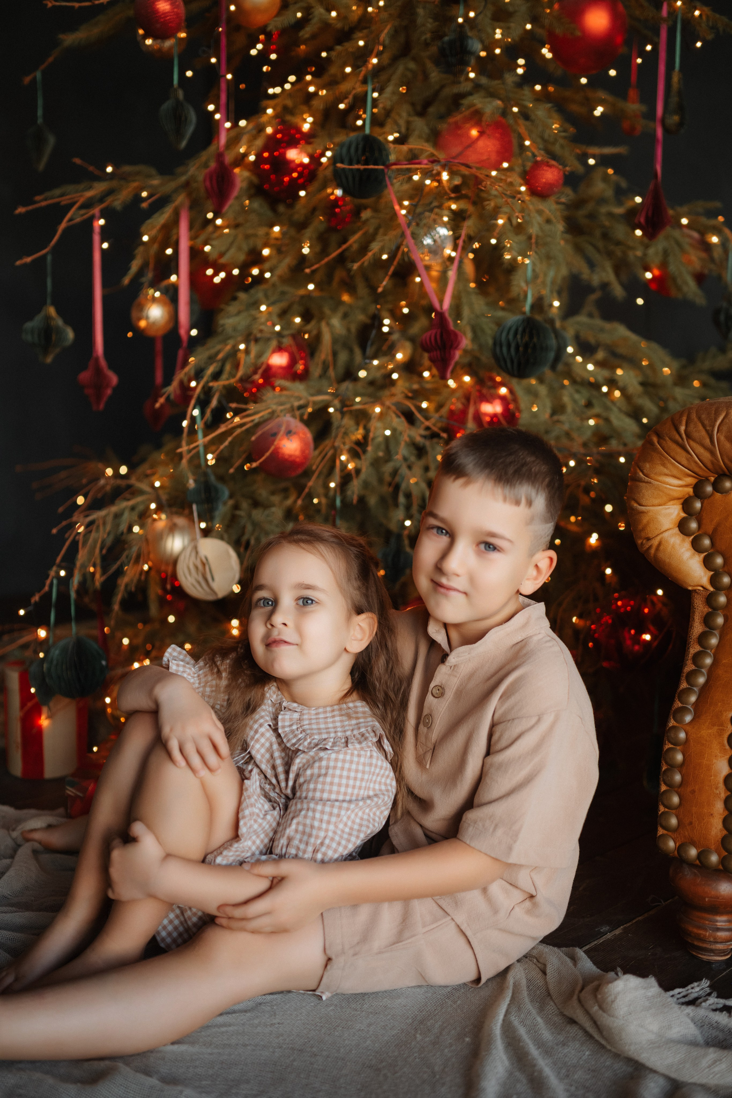 Лада, Алиса, Андрей и Фифи. Дьяконова Валерия семейный и детский фотограф в Санкт-Петербурге