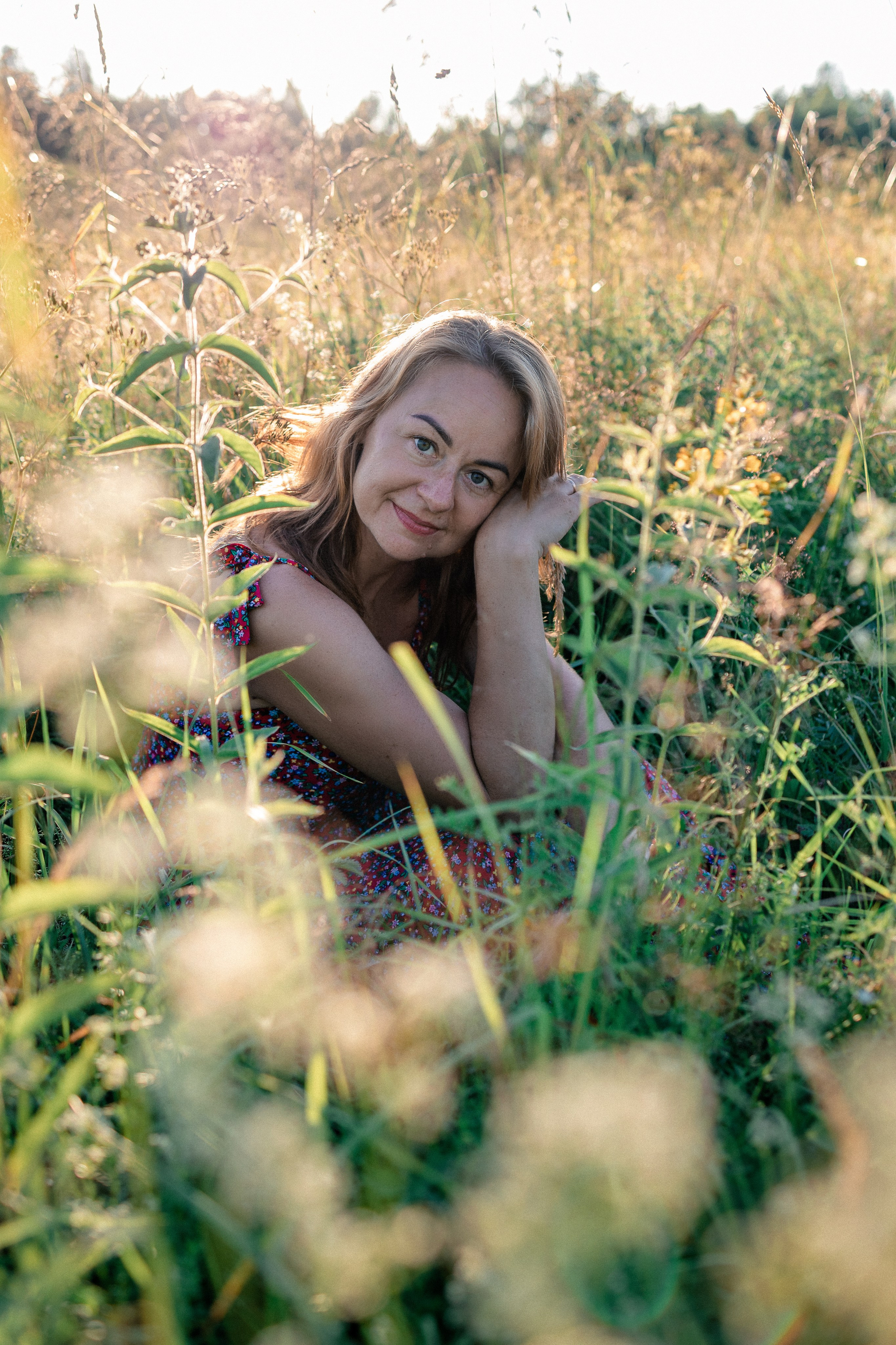 Семейная фотосессия на закате. Ирина Носова - семейный и детский фотограф