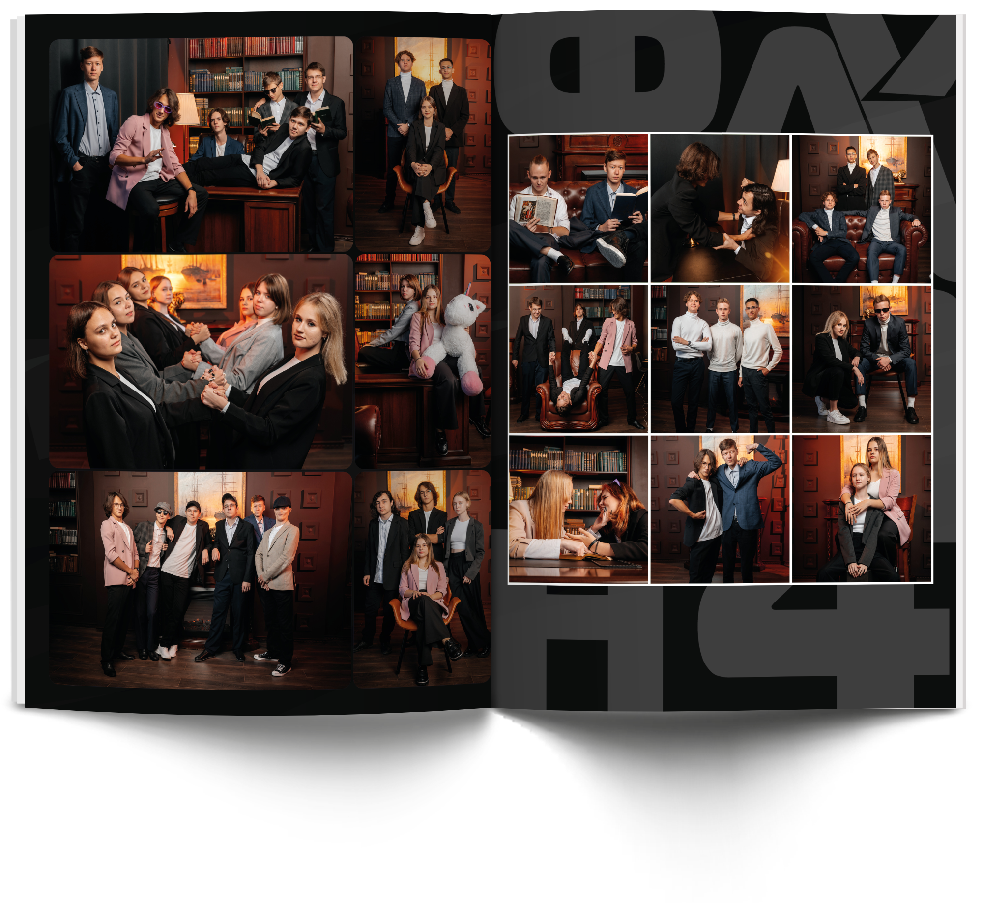 Старшие классы. Современные выпускные альбомы в Новосибирске