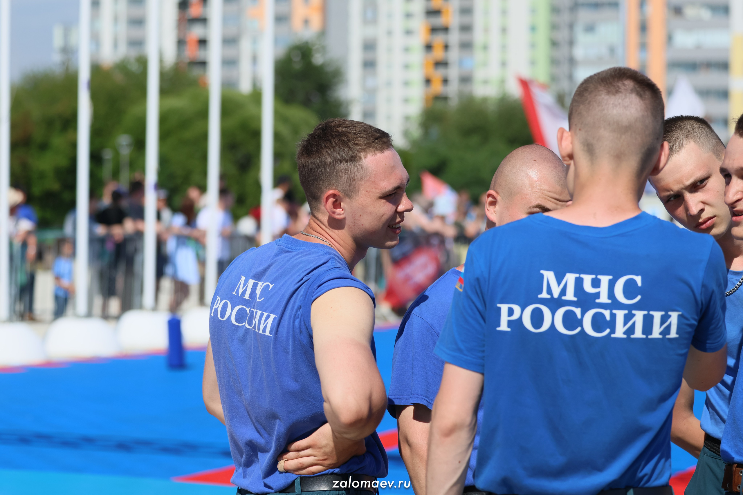Сильнейший пожарный. Фотограф Александр Заломаев
