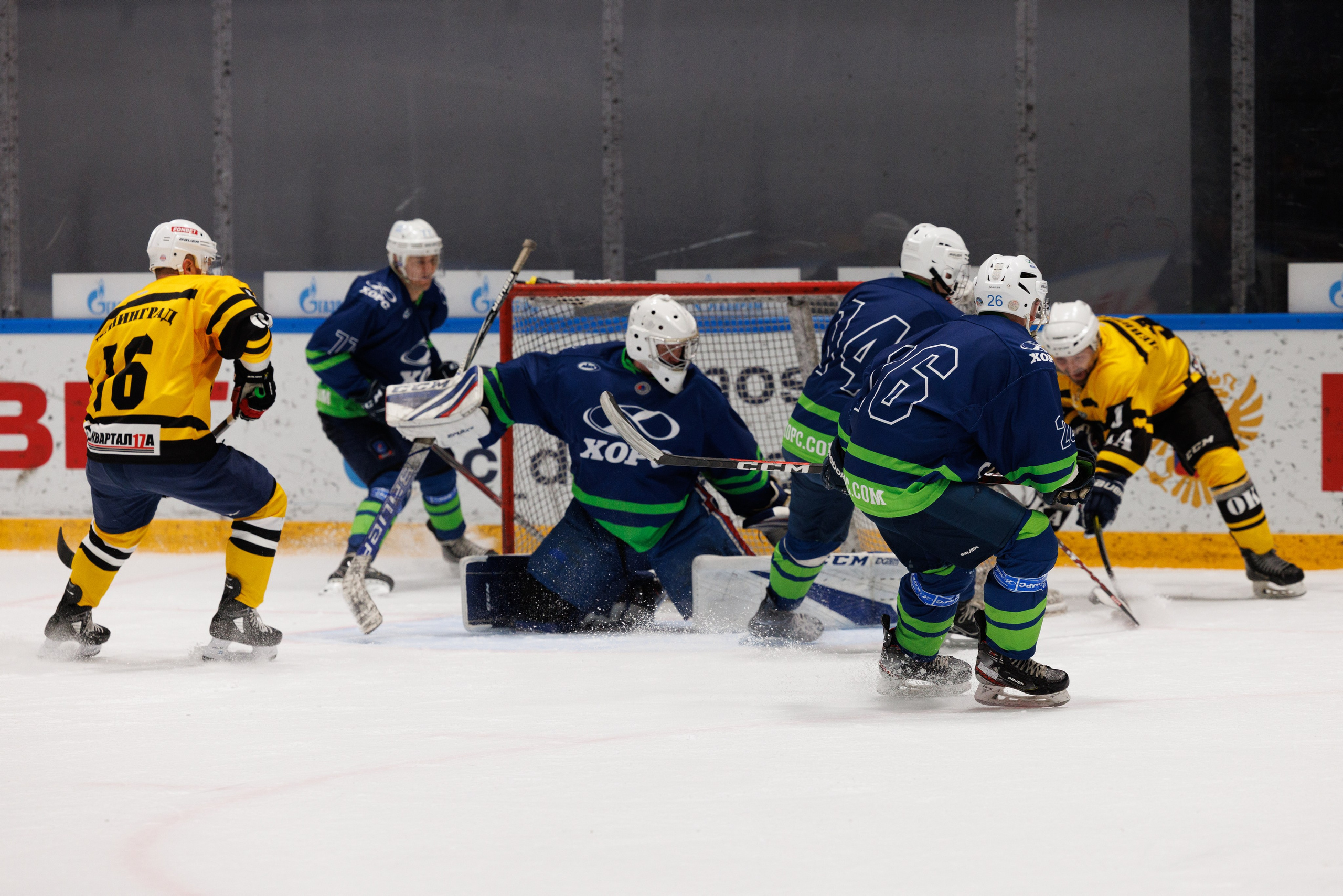 НХЛ (40+) Ижорец — Хорс 3-3. Фотограф Александр Заломаев