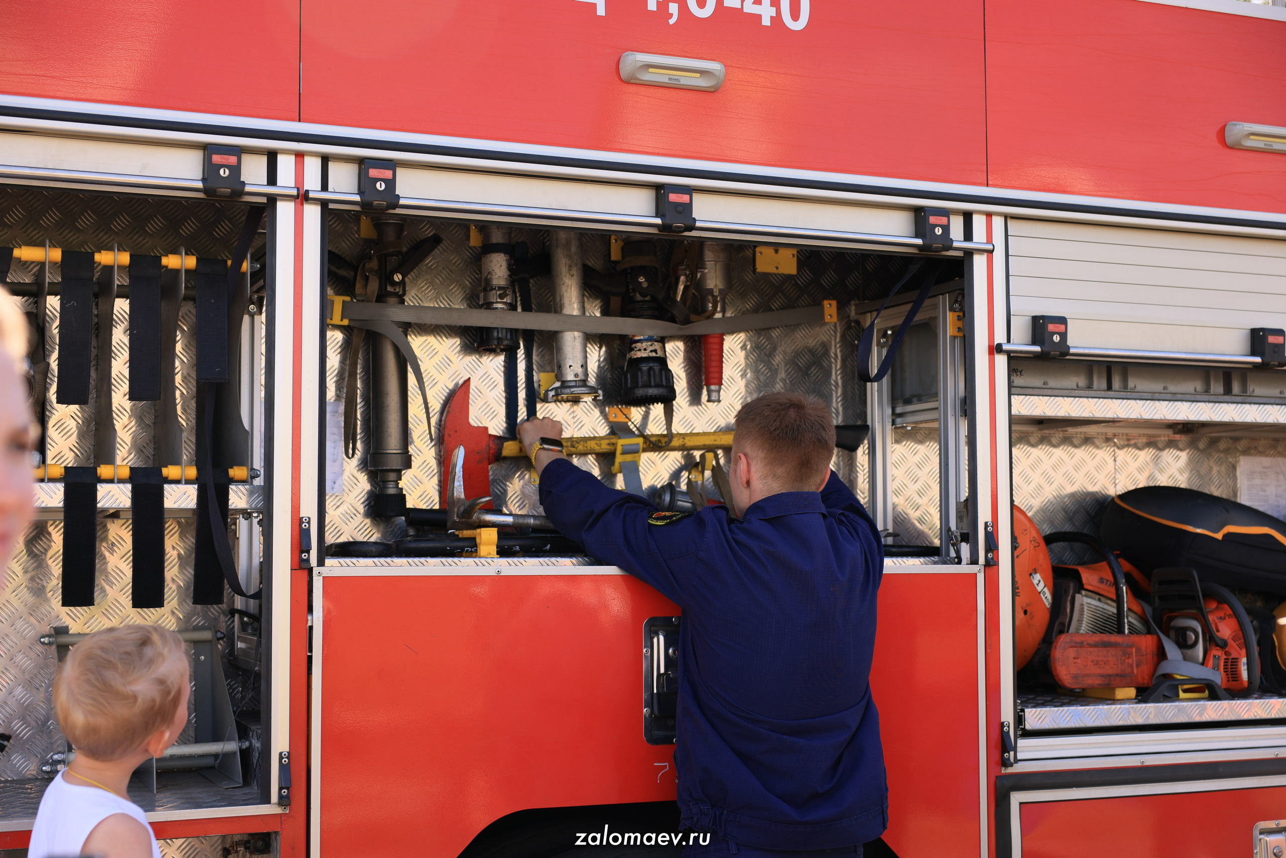 Сильнейший пожарный. Фотограф Александр Заломаев