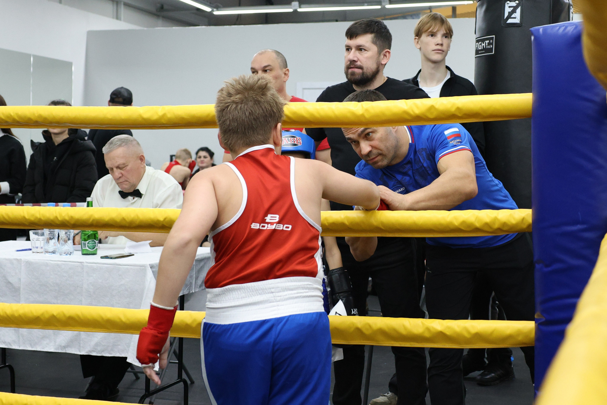Открытый ринг «кубок ООО «ТЭК НеваСпецТяж». Фотограф Александр Заломаев