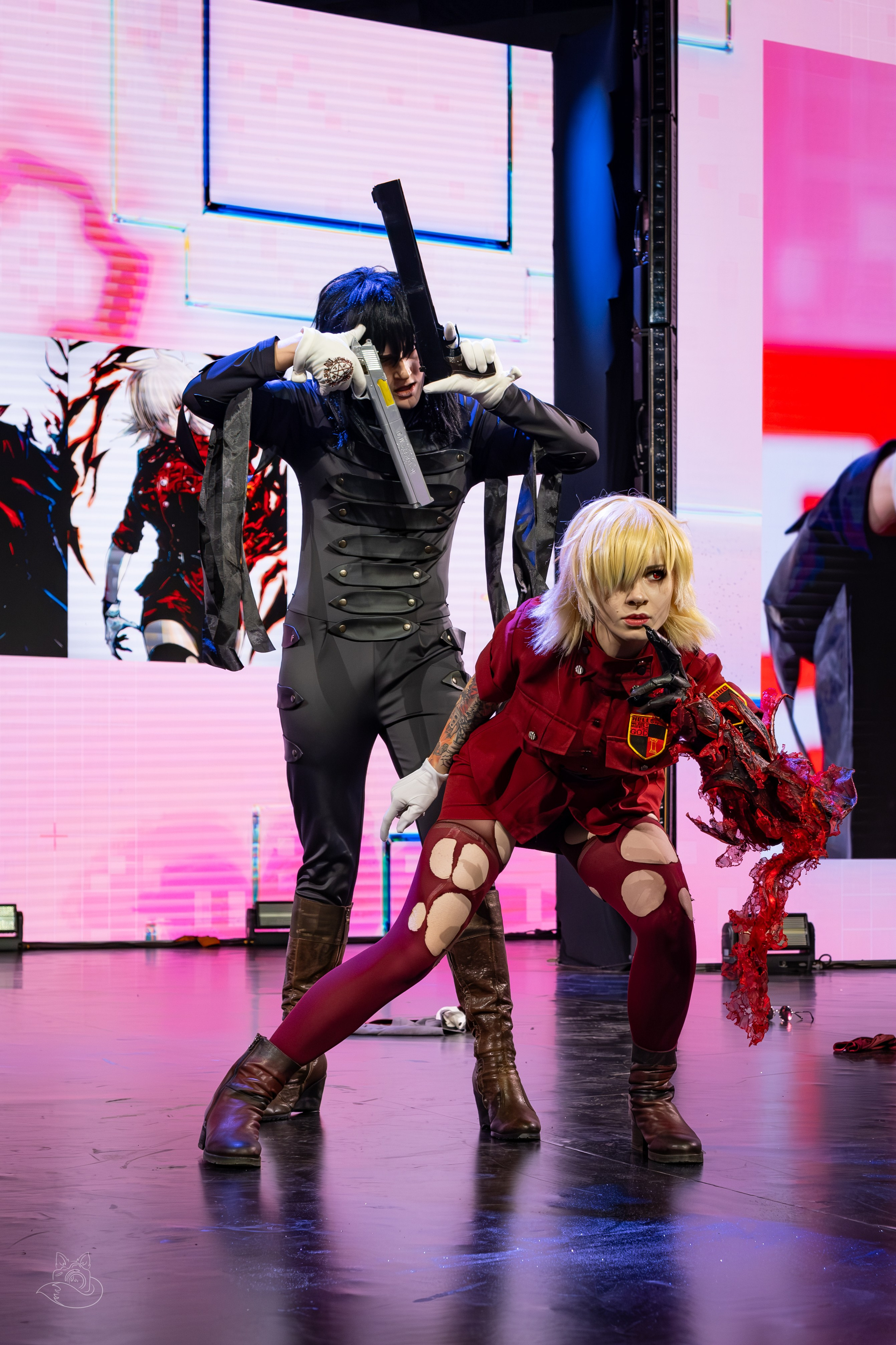 Сцена РЭД ЭКСПО 2024. Косплей фотограф