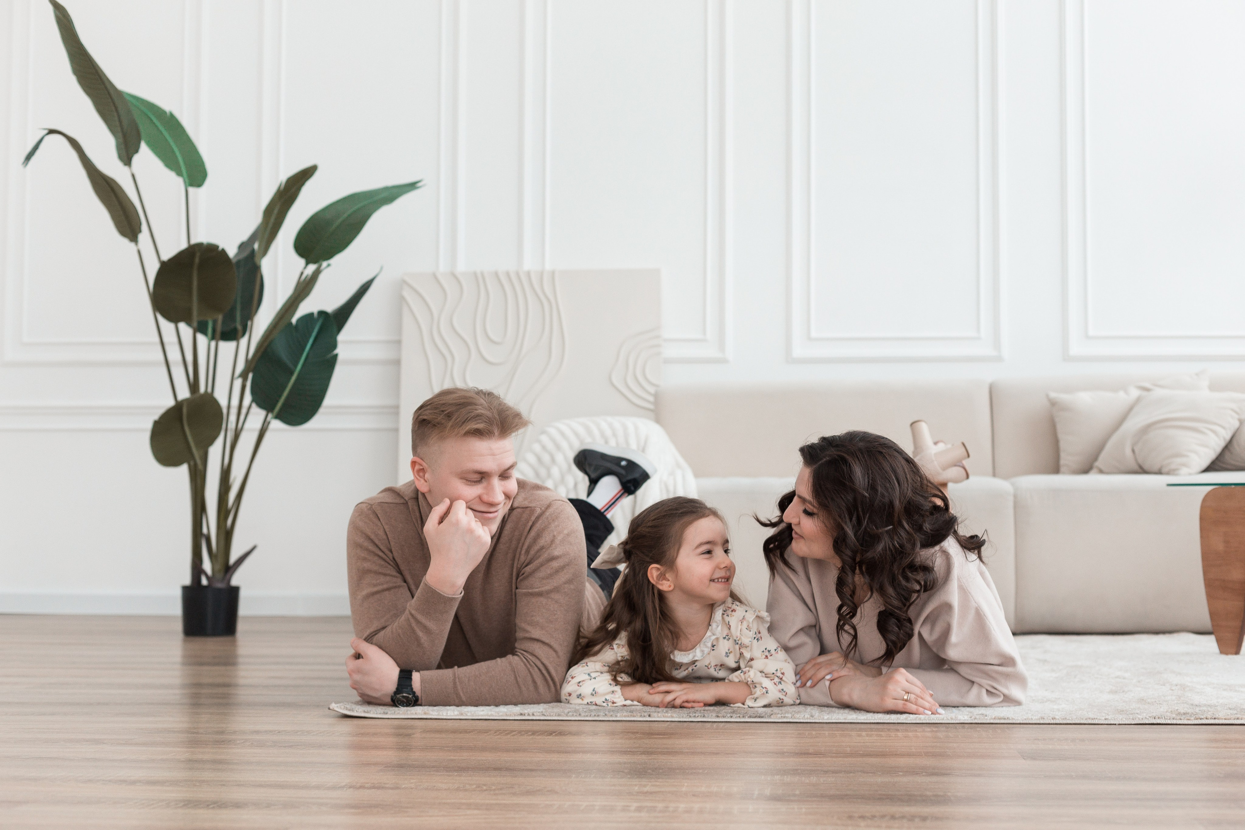 Семейная студийная съемка. Семейный и детский фотограф в Перми Ксения Масленникова