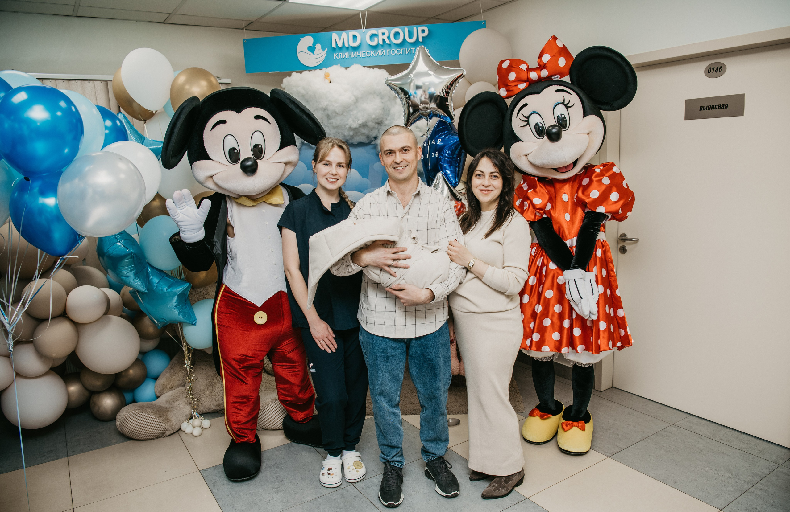Выписка Назара. На Севастопольском. Фотограф на выписку из роддома в Москве и МО