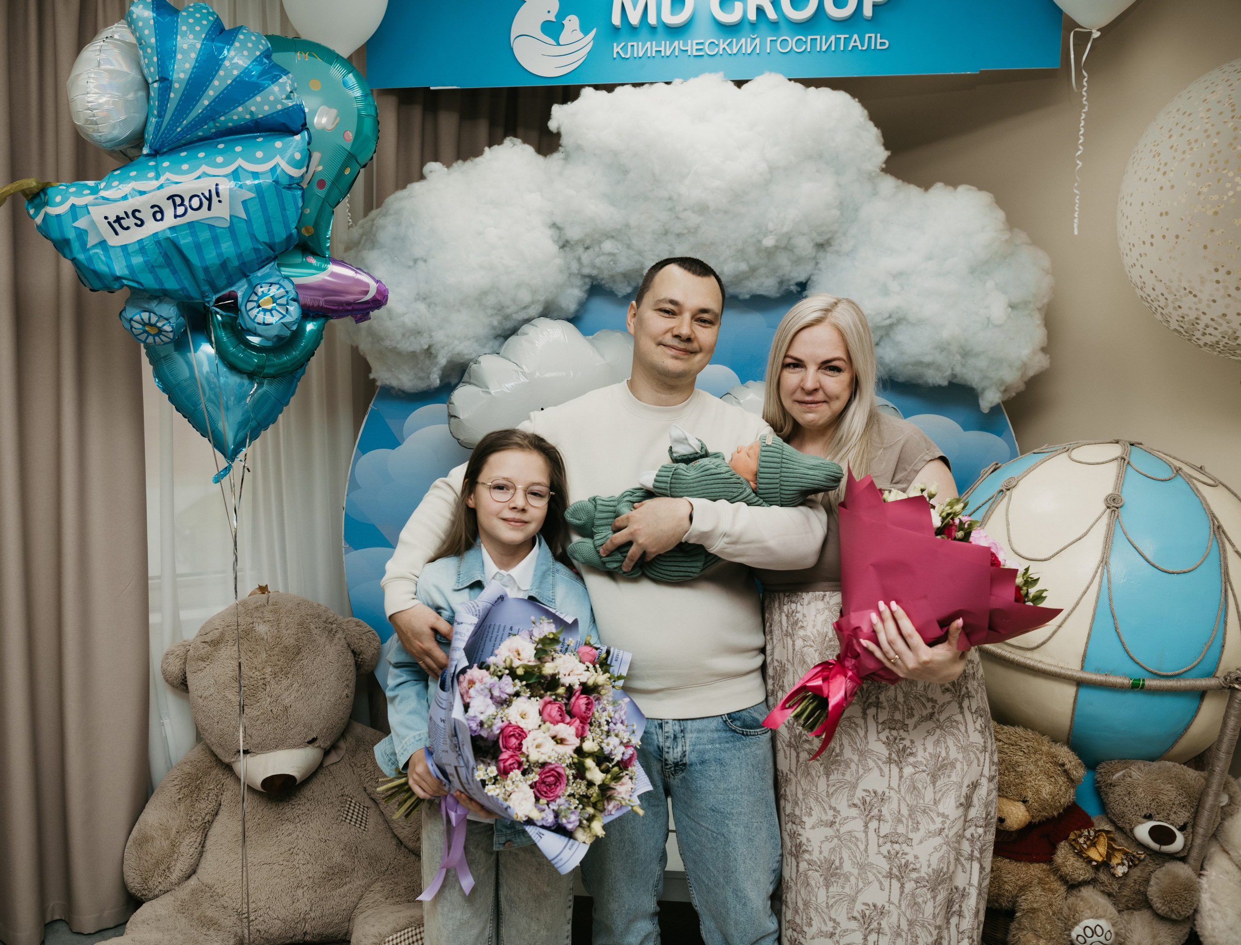 Выписка Степана на Севастопольском. Фотограф на выписку из роддома в Москве и МО
