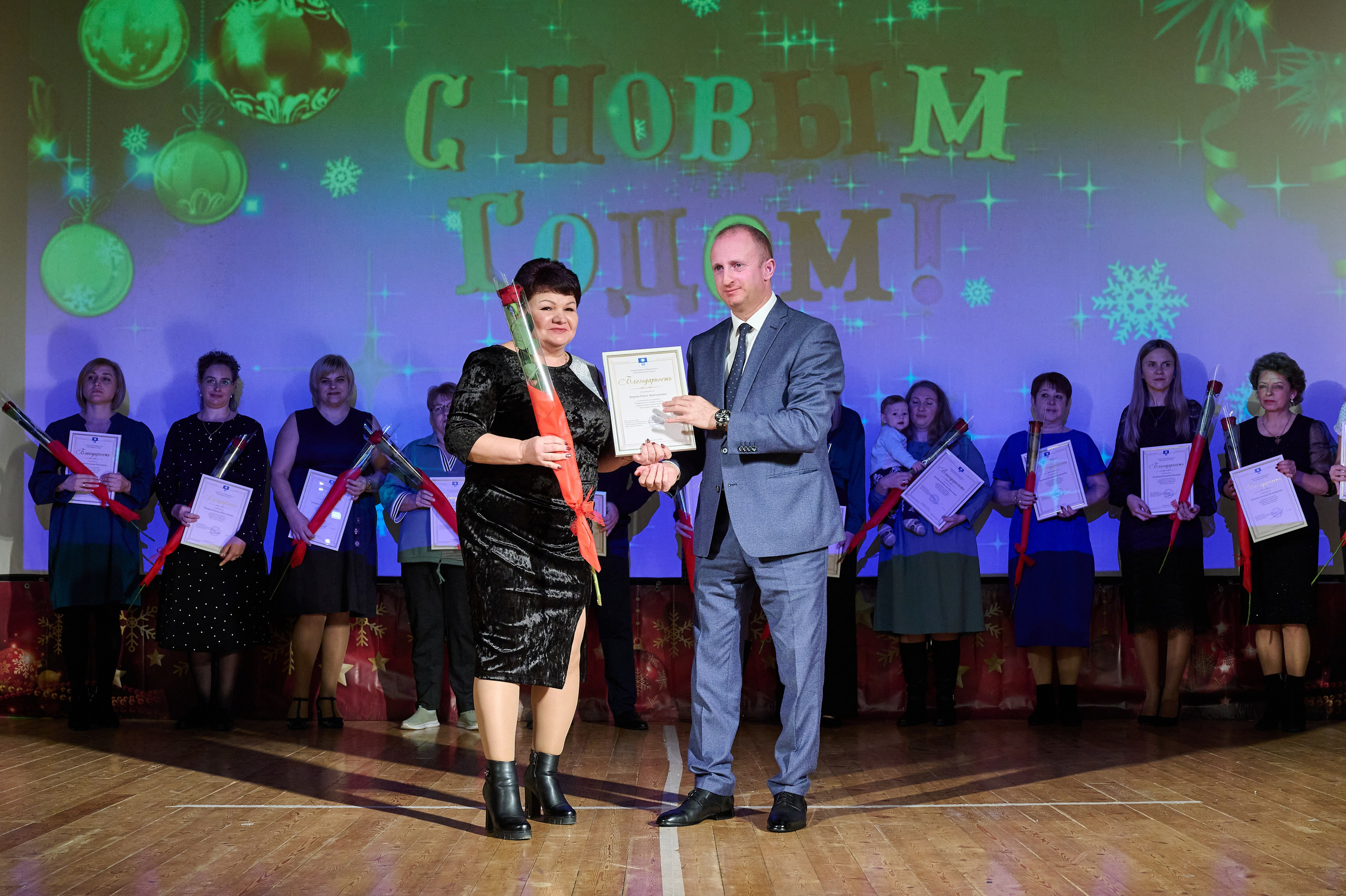 Новогодний концерт. Жизнь курорта Кабардинка в фотографиях