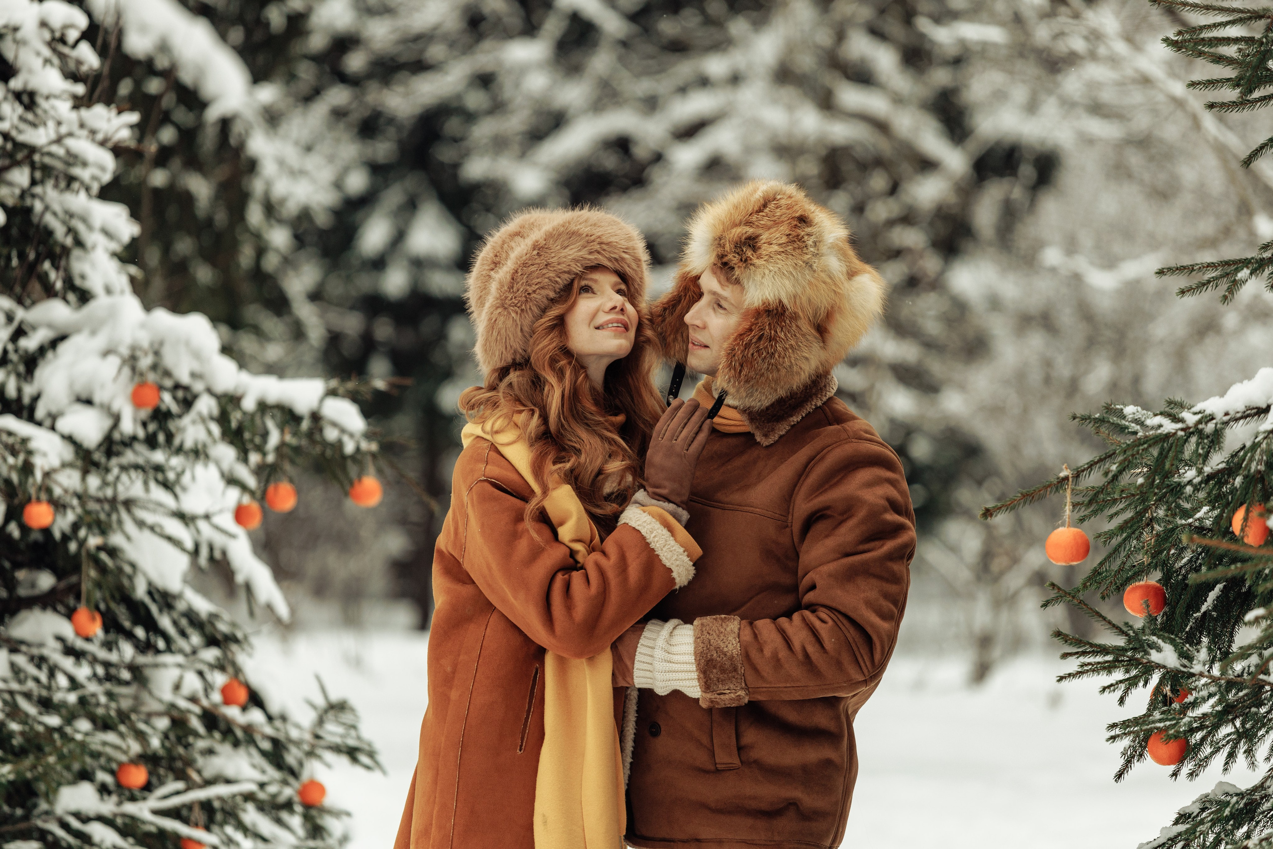 Зимний портрет для Антонины и Романа