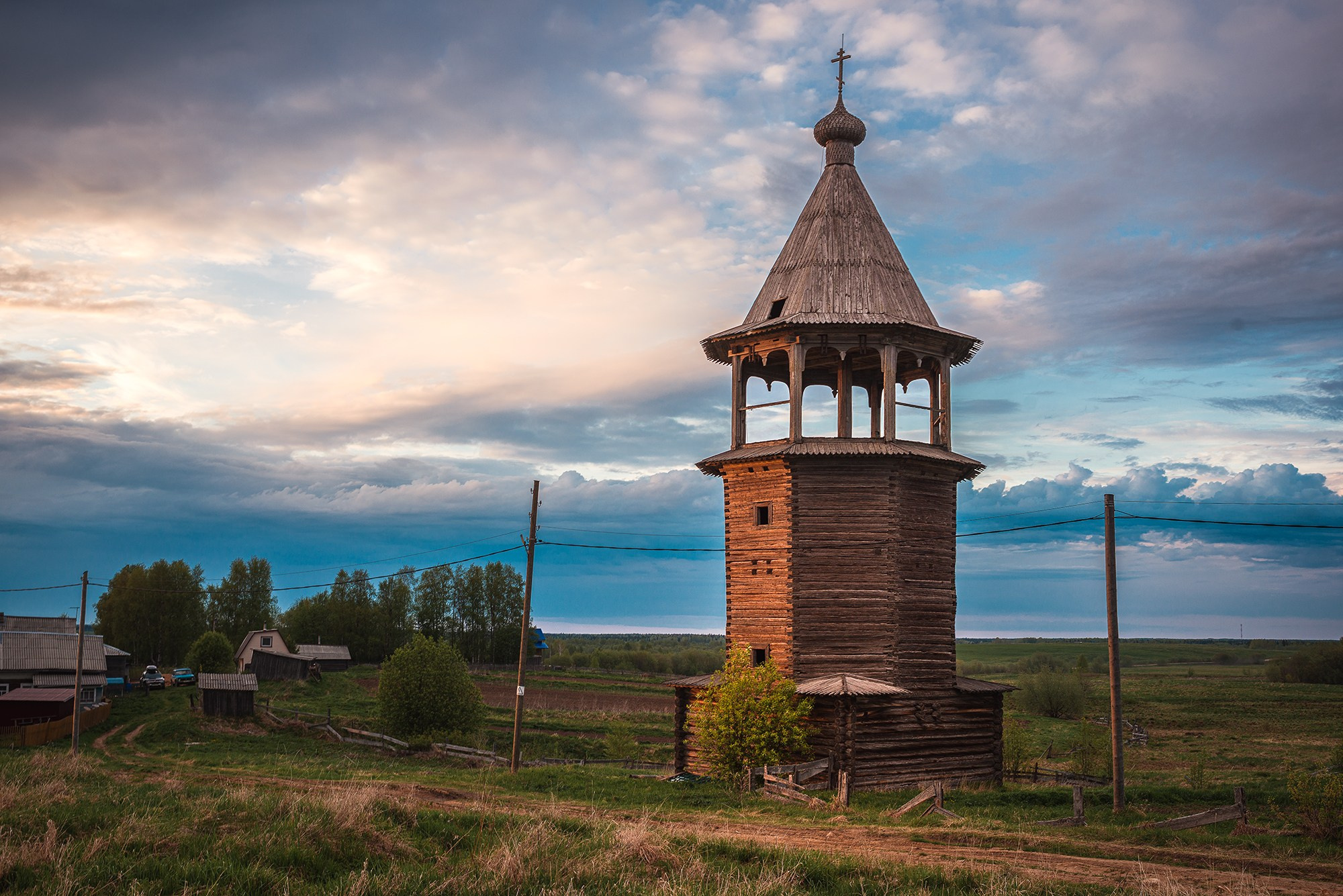 Пейзаж. Аэросъемка в Архангельске, Александр Ермолин