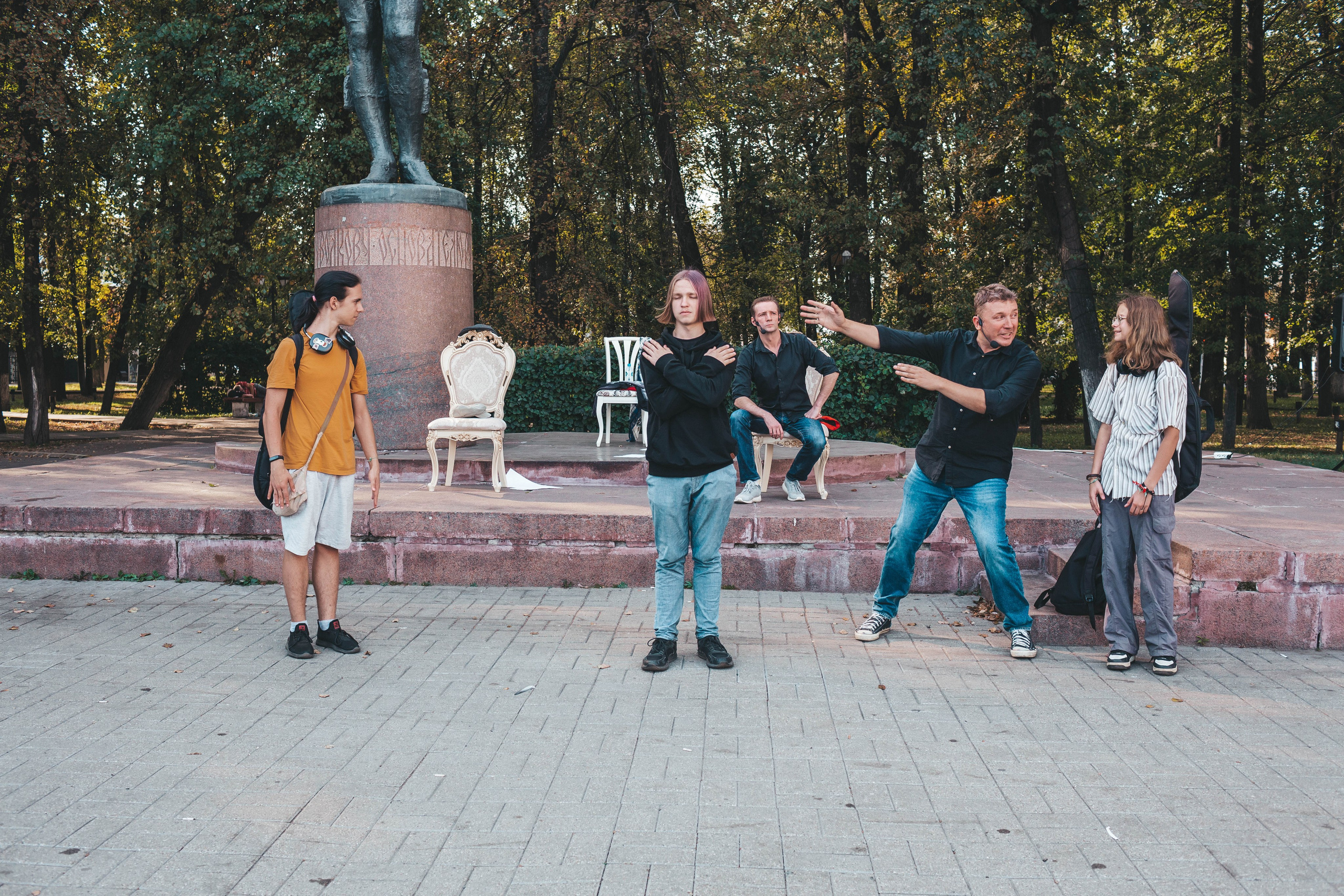 Спектакль «Федор Волков. Первый русский», сентябрь 2024. Фотограф в Ярославле Ольга Пыненкова