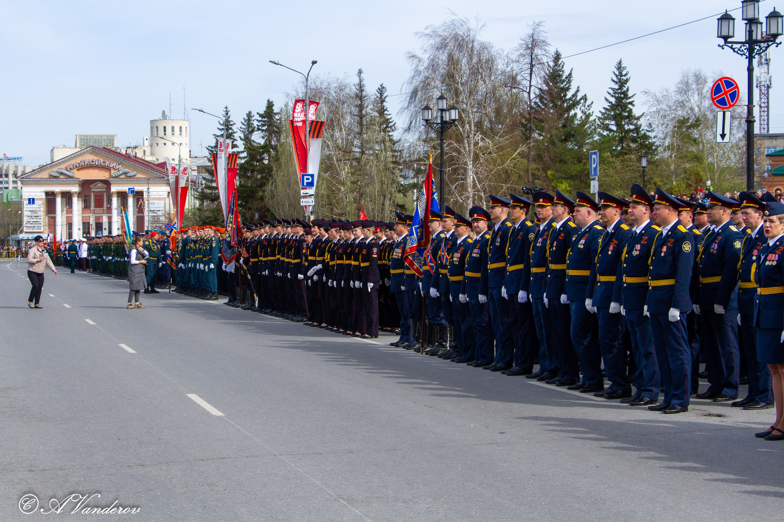 Парад Победы Омск 2024. Фотограф Омск | Александр Вандеров