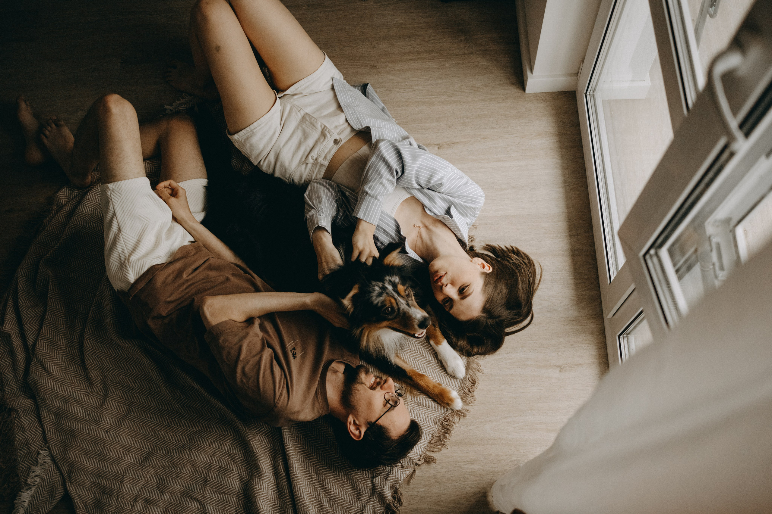 Настя, Никита и их Гром и Мяу. Фотограф — Анималист | Санкт-Петербург