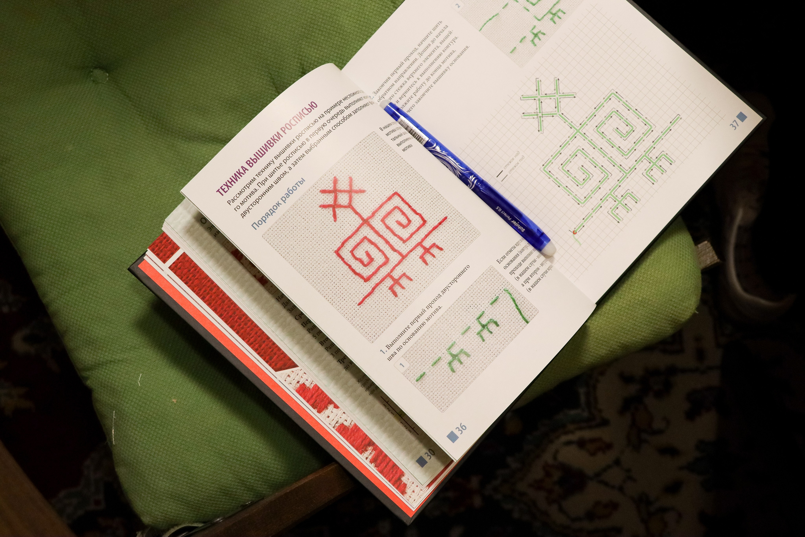 Мастер-класс по вышивке орнаментов. Портретный и репортажный фотограф в Анапе Злата Хидзик