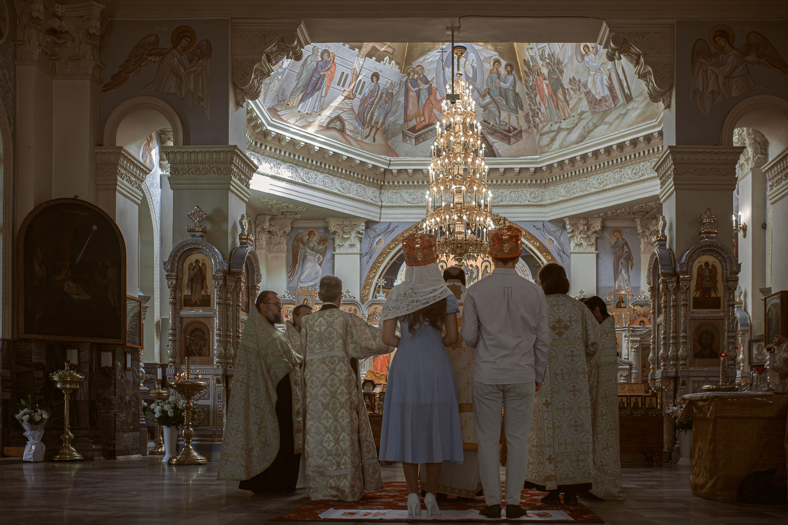 венчание в православной церкви Ташкента
