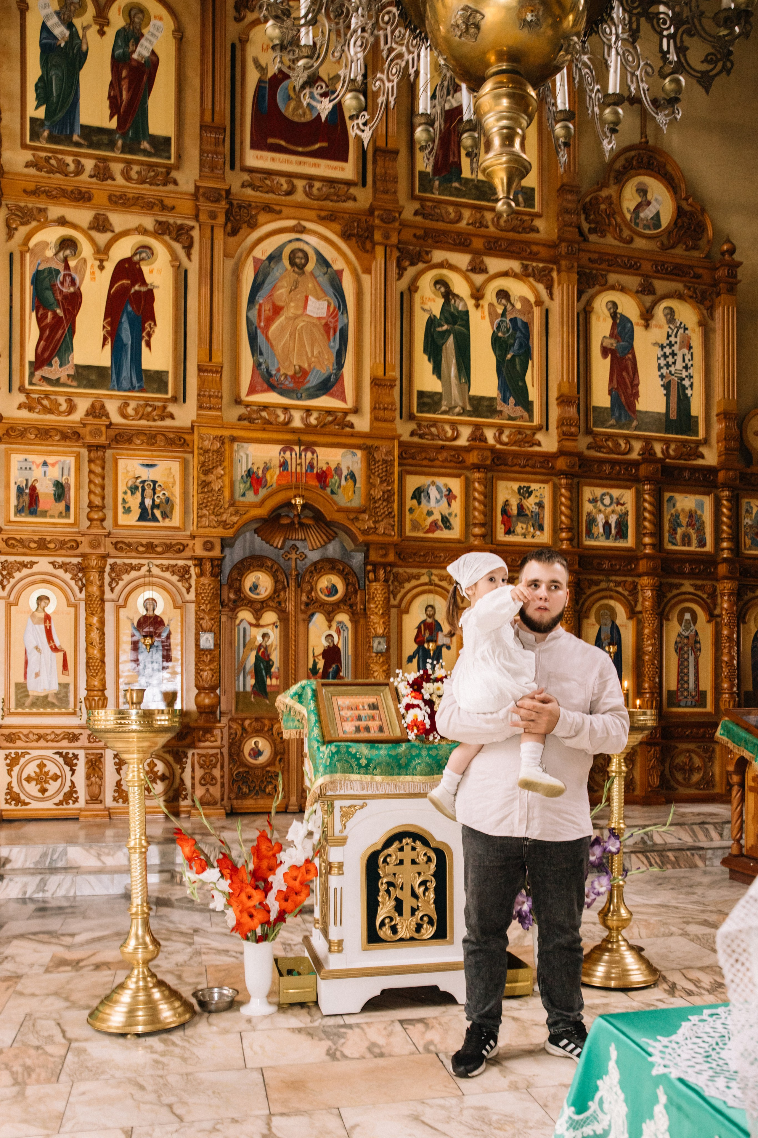 Таинство Крещение. Семейный фотограф