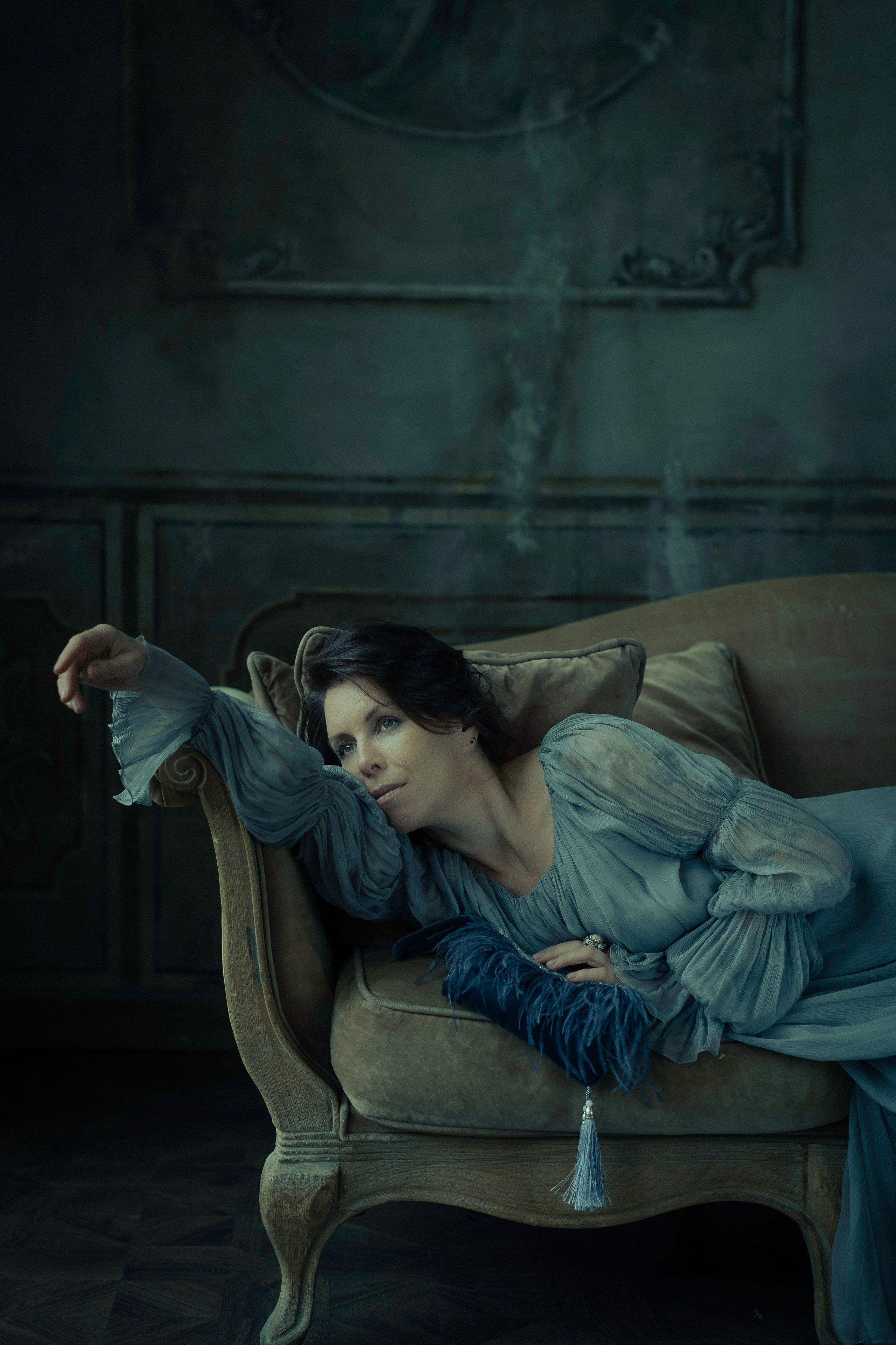 Анастасия. Творческая съемка. Портретный творческий фотограф в Москве Надя Дудник