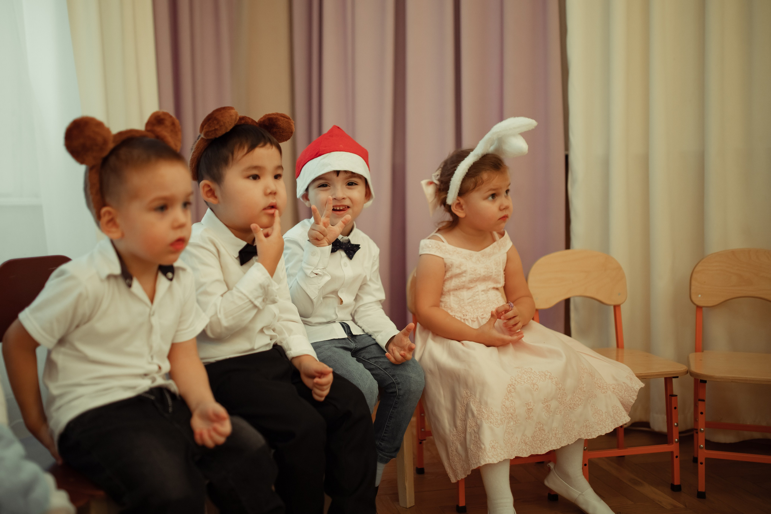 Новогодний утренник в детском саду. Семейный и детский фотограф в Москве Дорогова Екатерина
