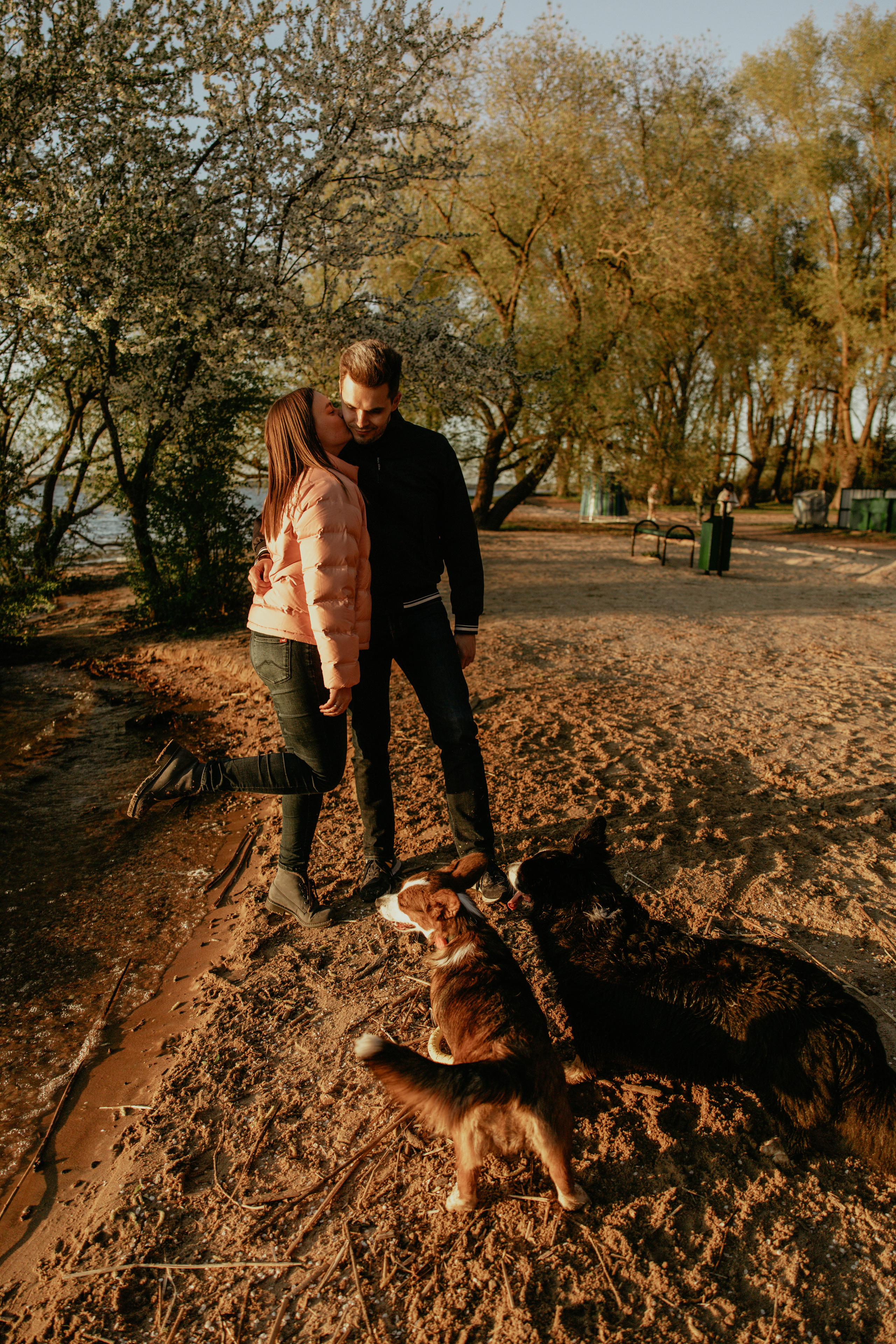 С Корги на Минском море. Свадебный и портретный фотограф Минск Евсович Инна