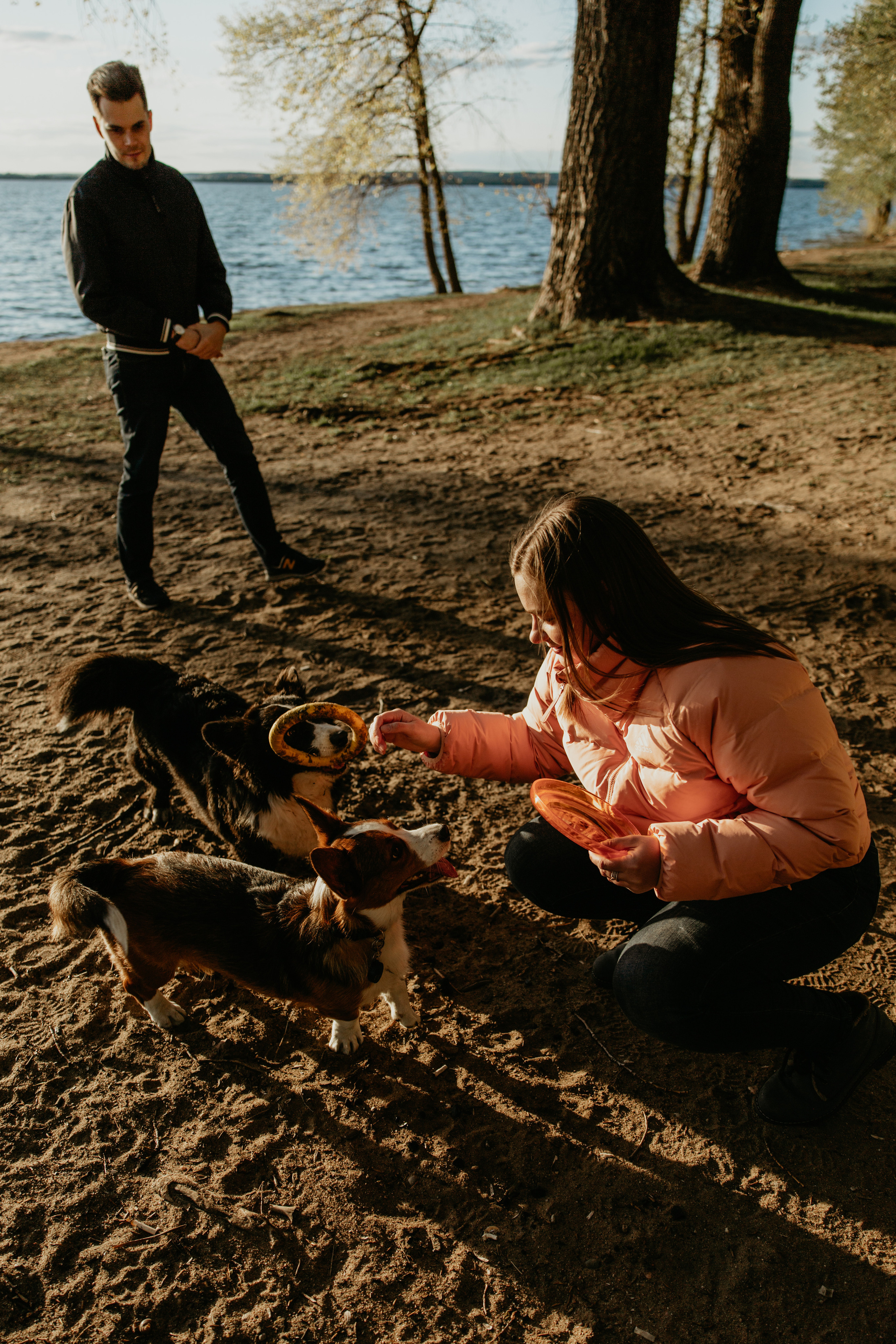 С Корги на Минском море. Свадебный и портретный фотограф Минск Евсович Инна
