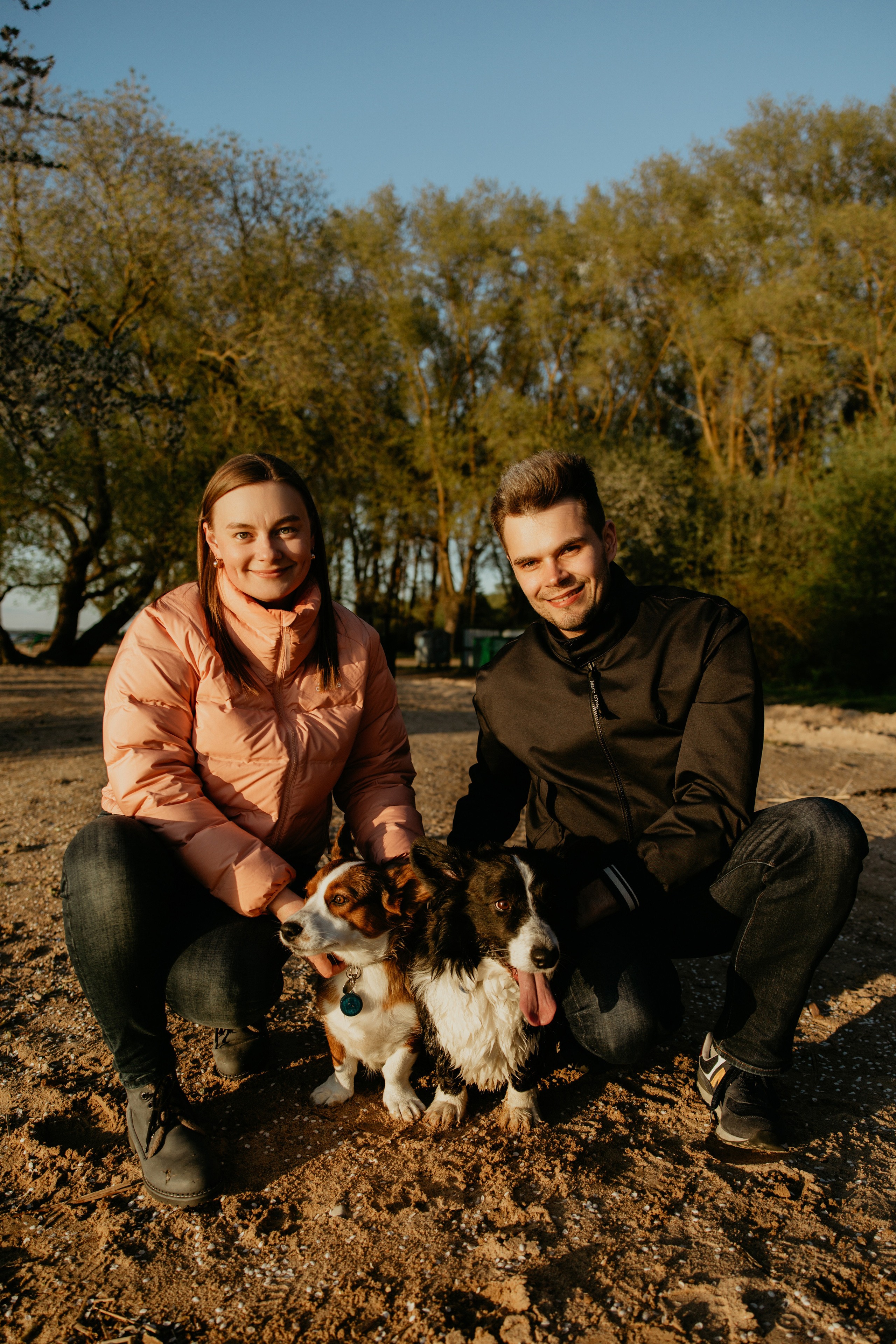С Корги на Минском море. Свадебный и портретный фотограф Минск Евсович Инна