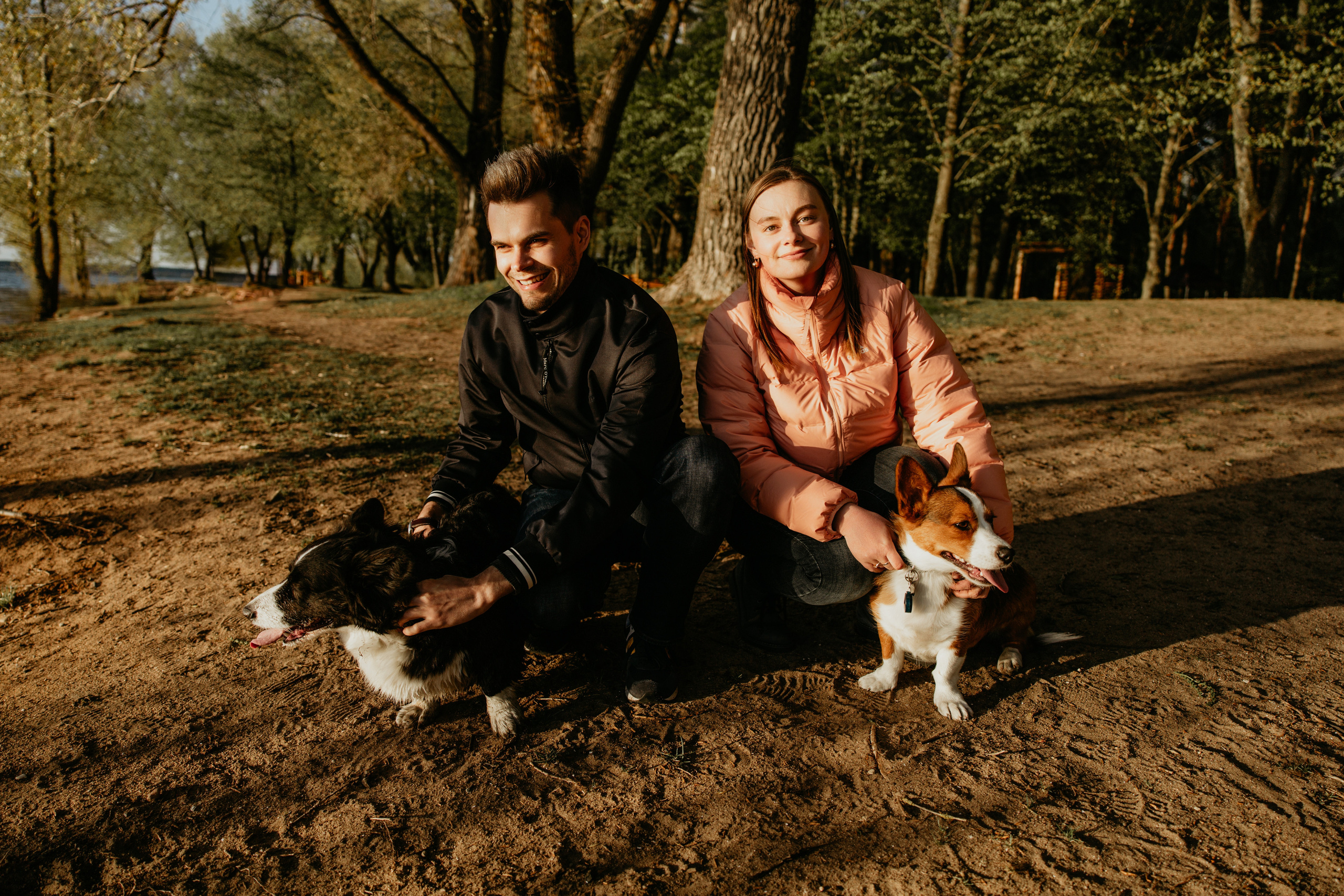 С Корги на Минском море. Свадебный и портретный фотограф Минск Евсович Инна