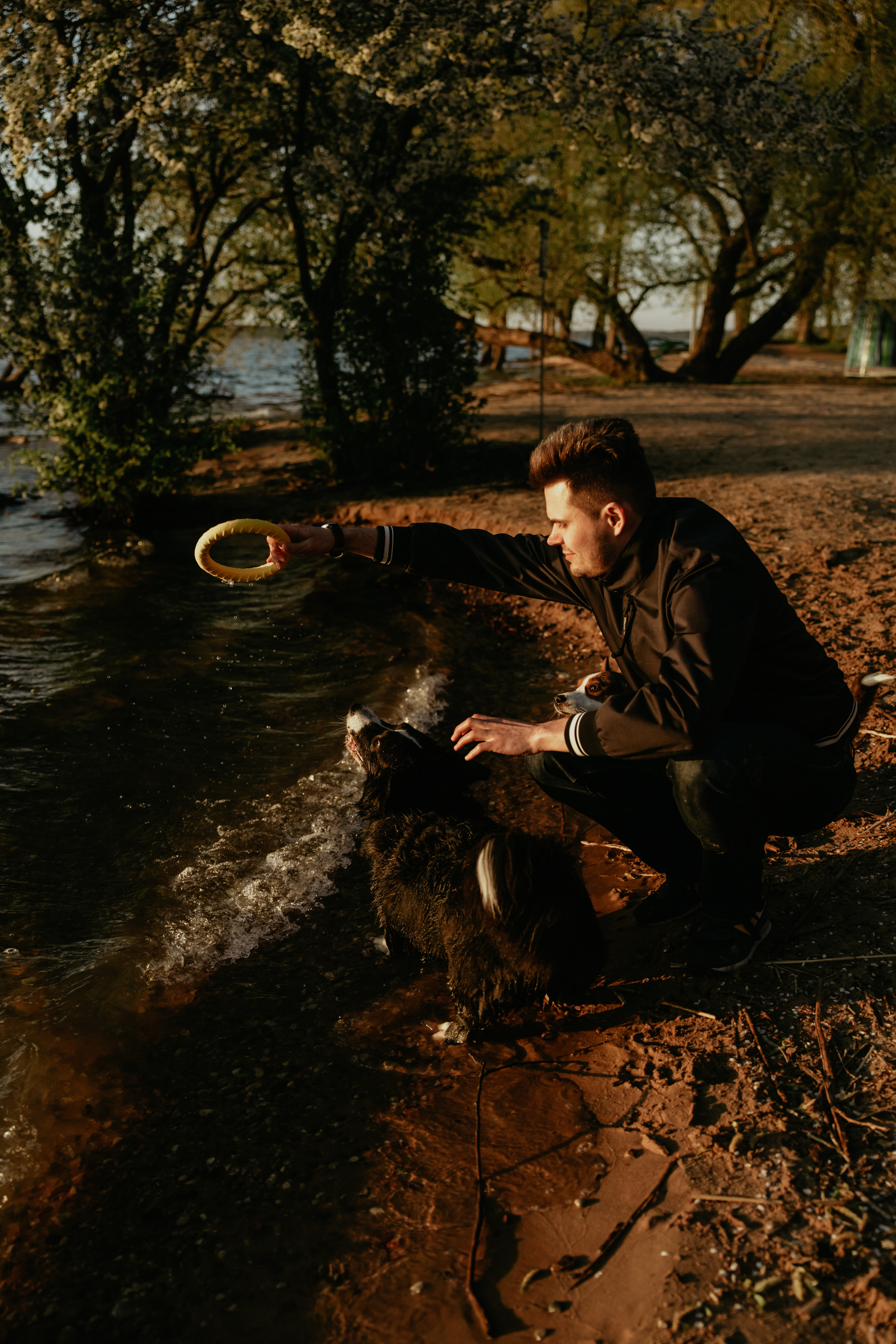 С Корги на Минском море. Свадебный и портретный фотограф Минск Евсович Инна