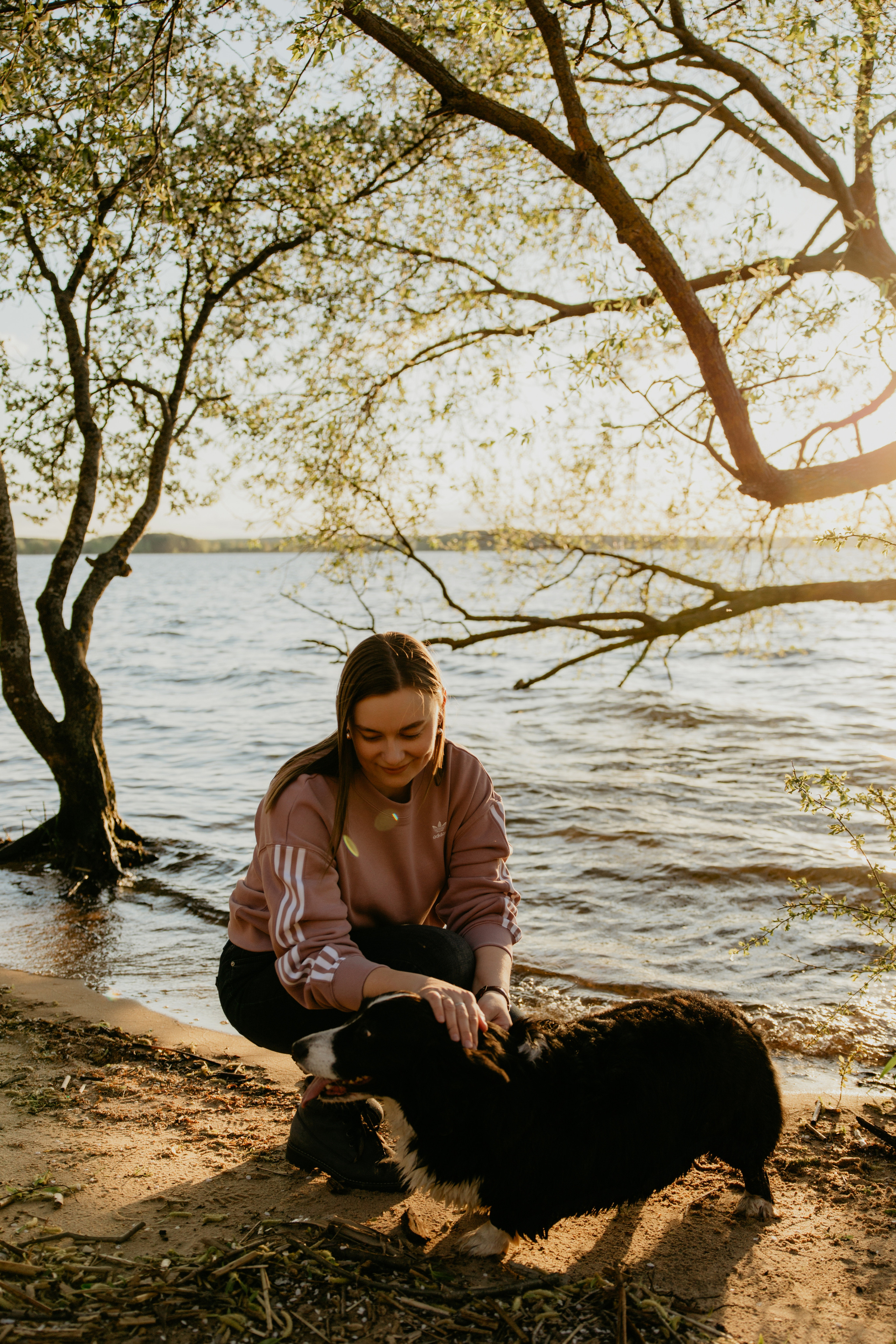 С Корги на Минском море. Свадебный и портретный фотограф Минск Евсович Инна