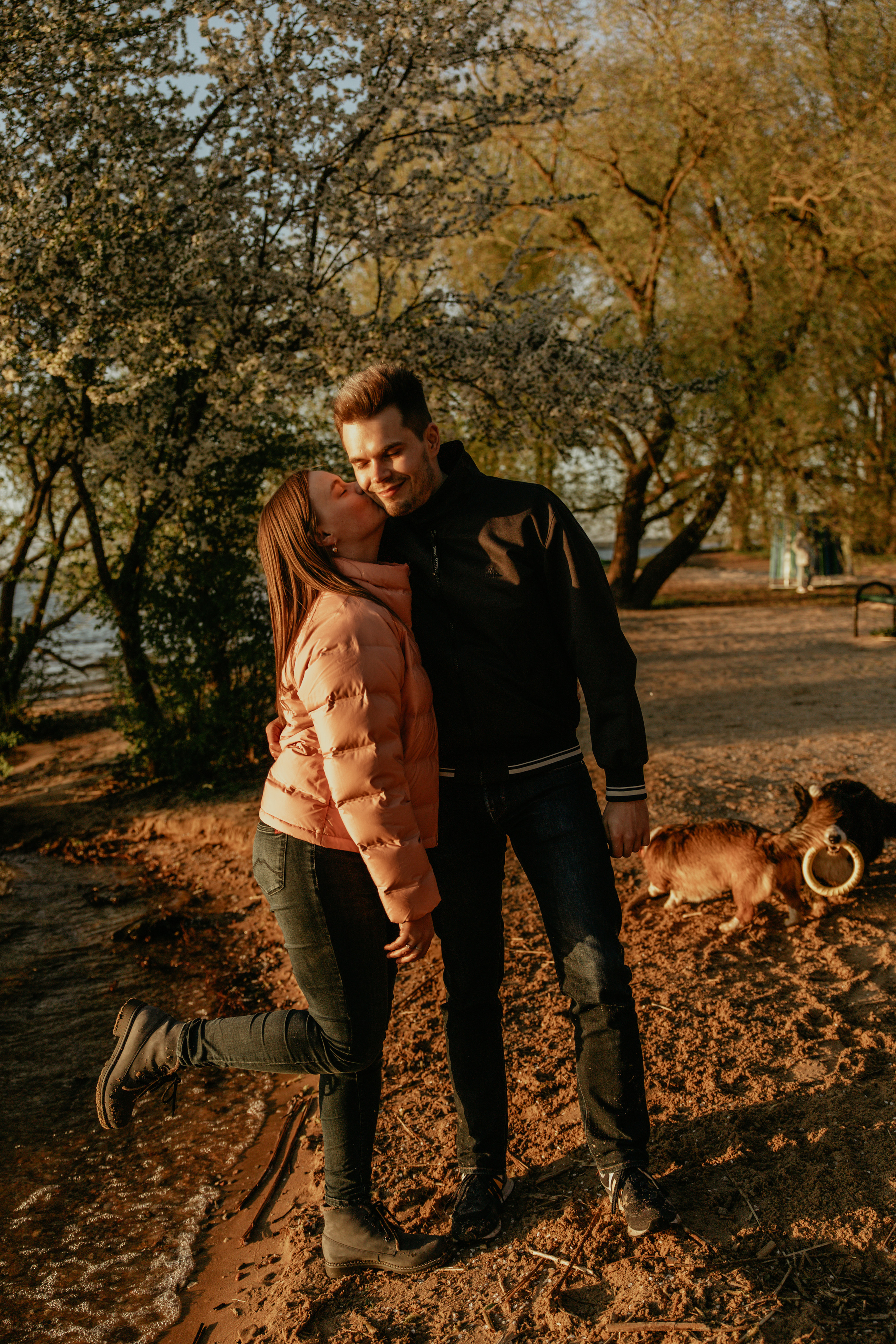 С Корги на Минском море. Свадебный и портретный фотограф Минск Евсович Инна