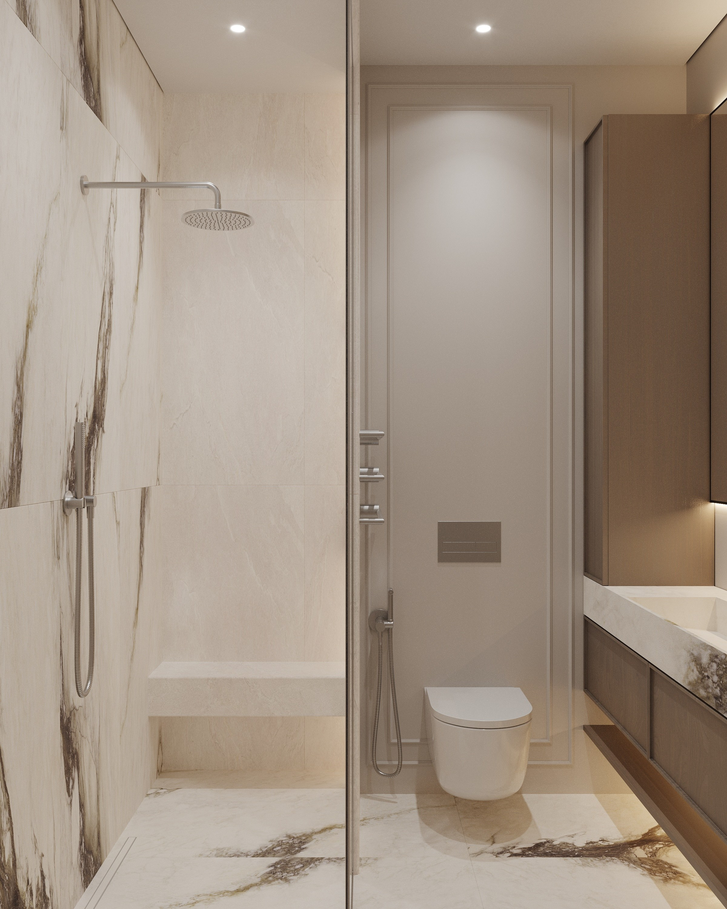 SPB | DOMINO 61 м². 3d визуализатор Анастасия Науменко