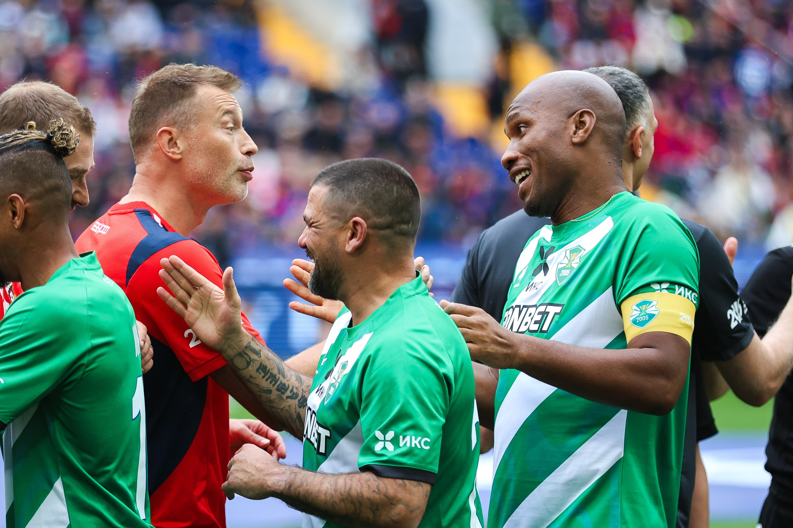 Гала-матч 20 лет Кубку УЕФА. Фотограф Иван Косарев