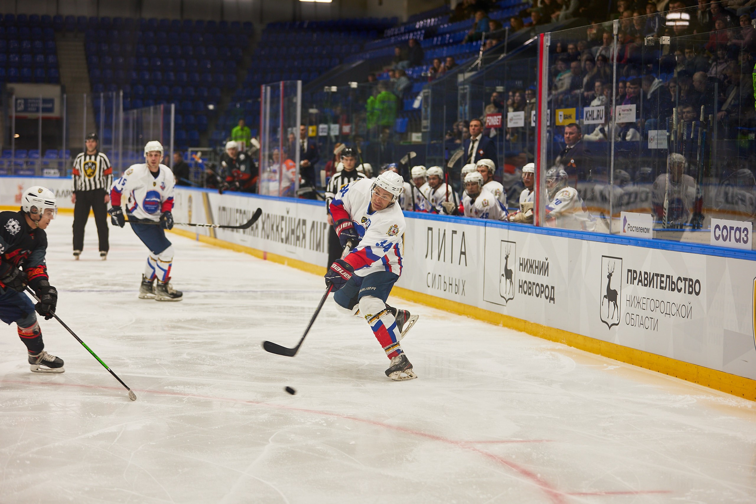Репортаж. Офицерская хоккейная лига 2025 год. Спортивный фотограф Некрасов Денис