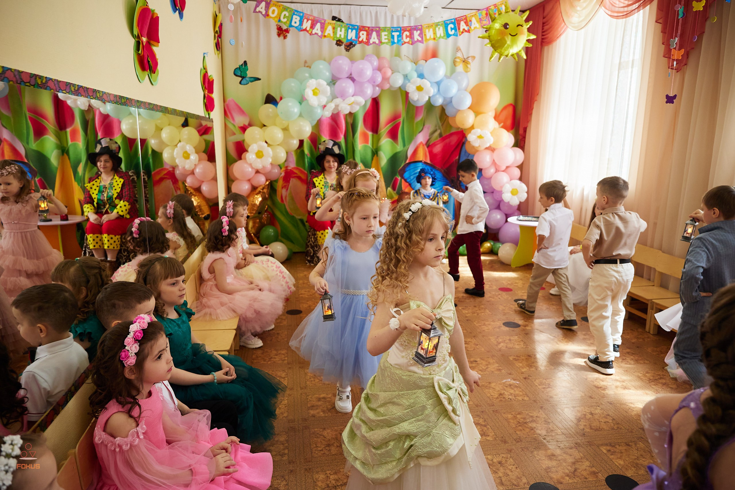 Выпускной детский сад. Спортивный фотограф Некрасов Денис