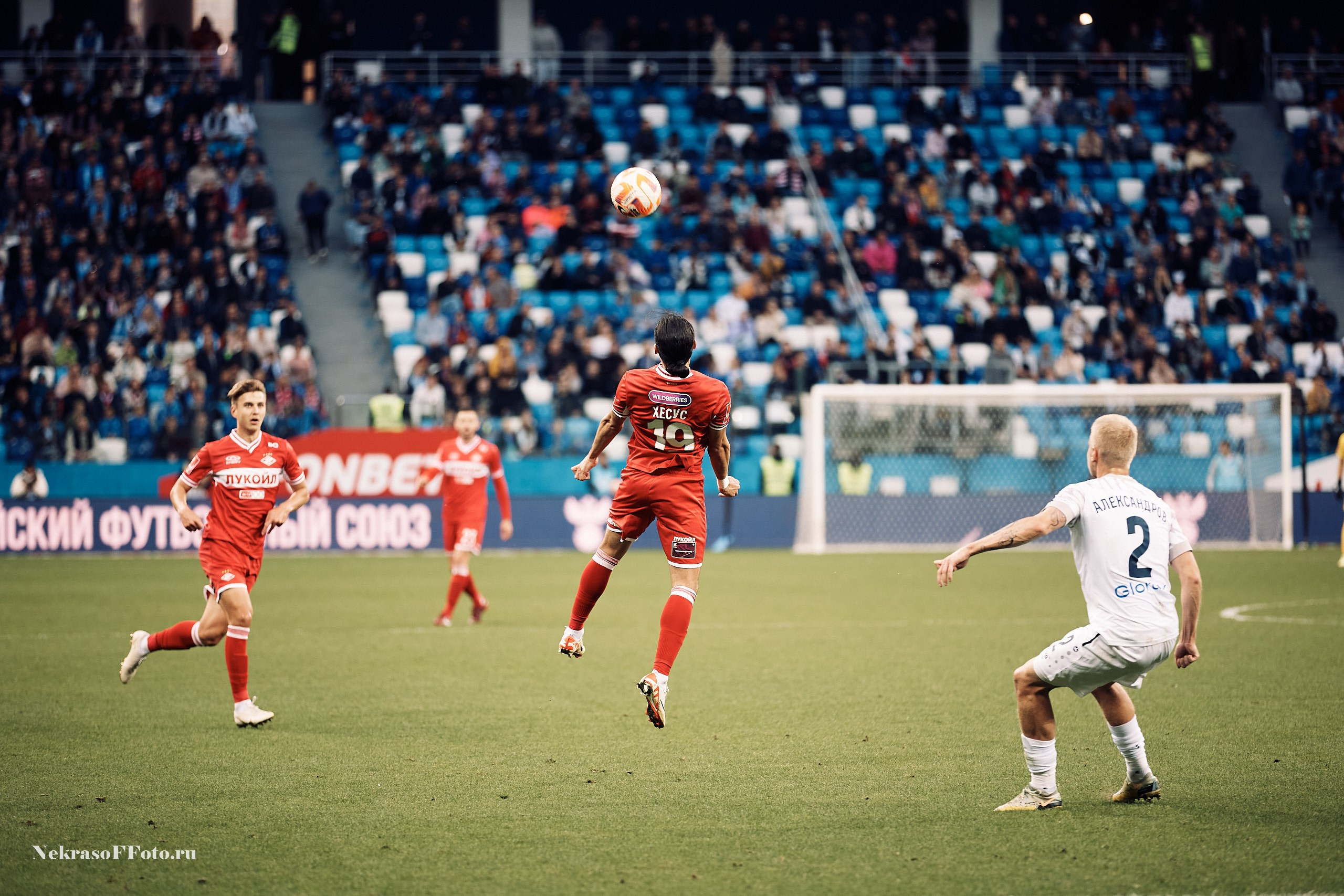 РПЛ ФК Пари НН- ФК Спартак. Спортивный фотограф Некрасов Денис