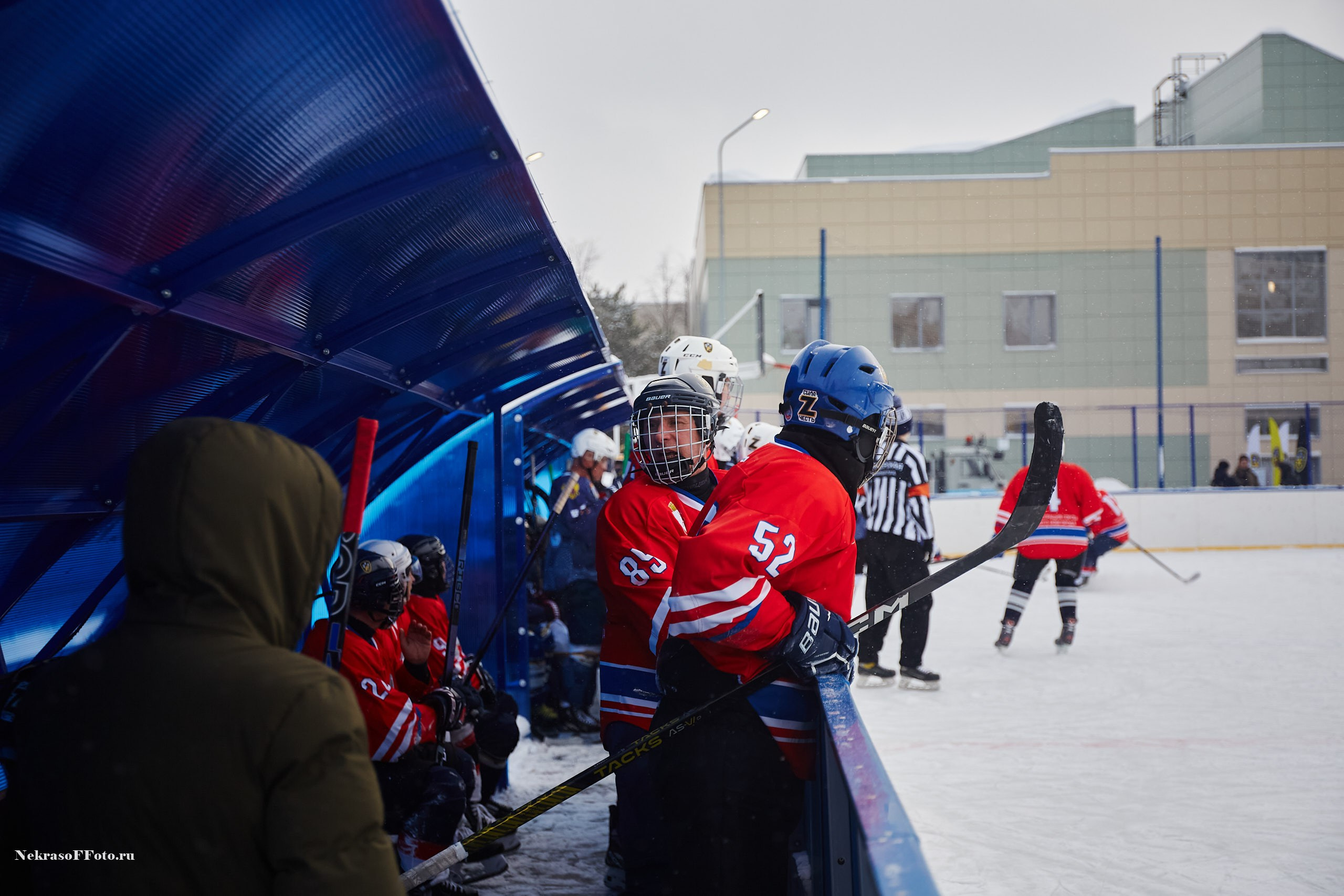 Турнир по хоккею «Русская классика» в рамках Офицерской хоккейной лиги. Спортивный фотограф Некрасов Денис