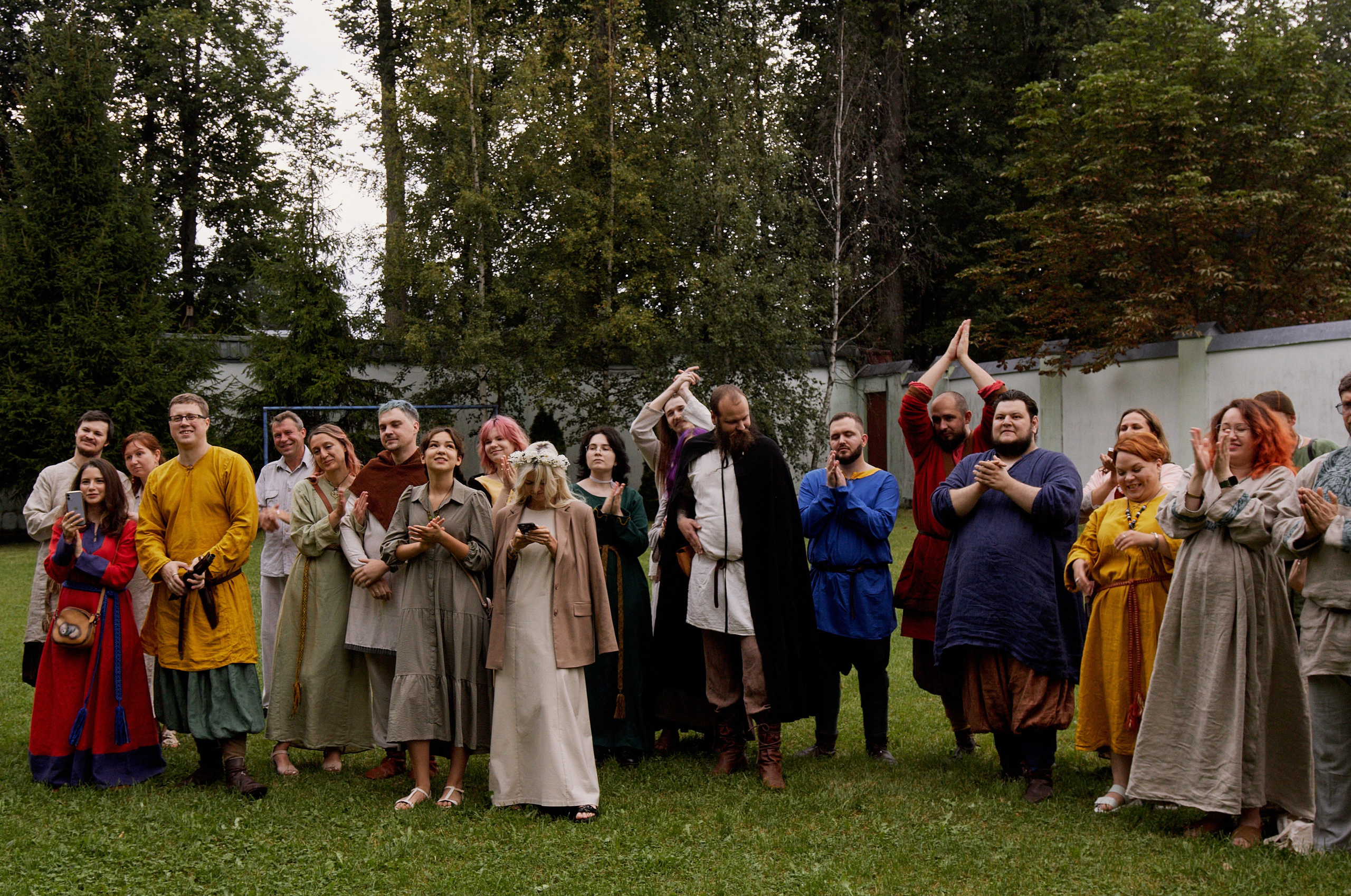 Юлия и Антон. Выездная роспись в стиле викингов. Фотограф лавстори Москва/МО Приятелева Ангелина