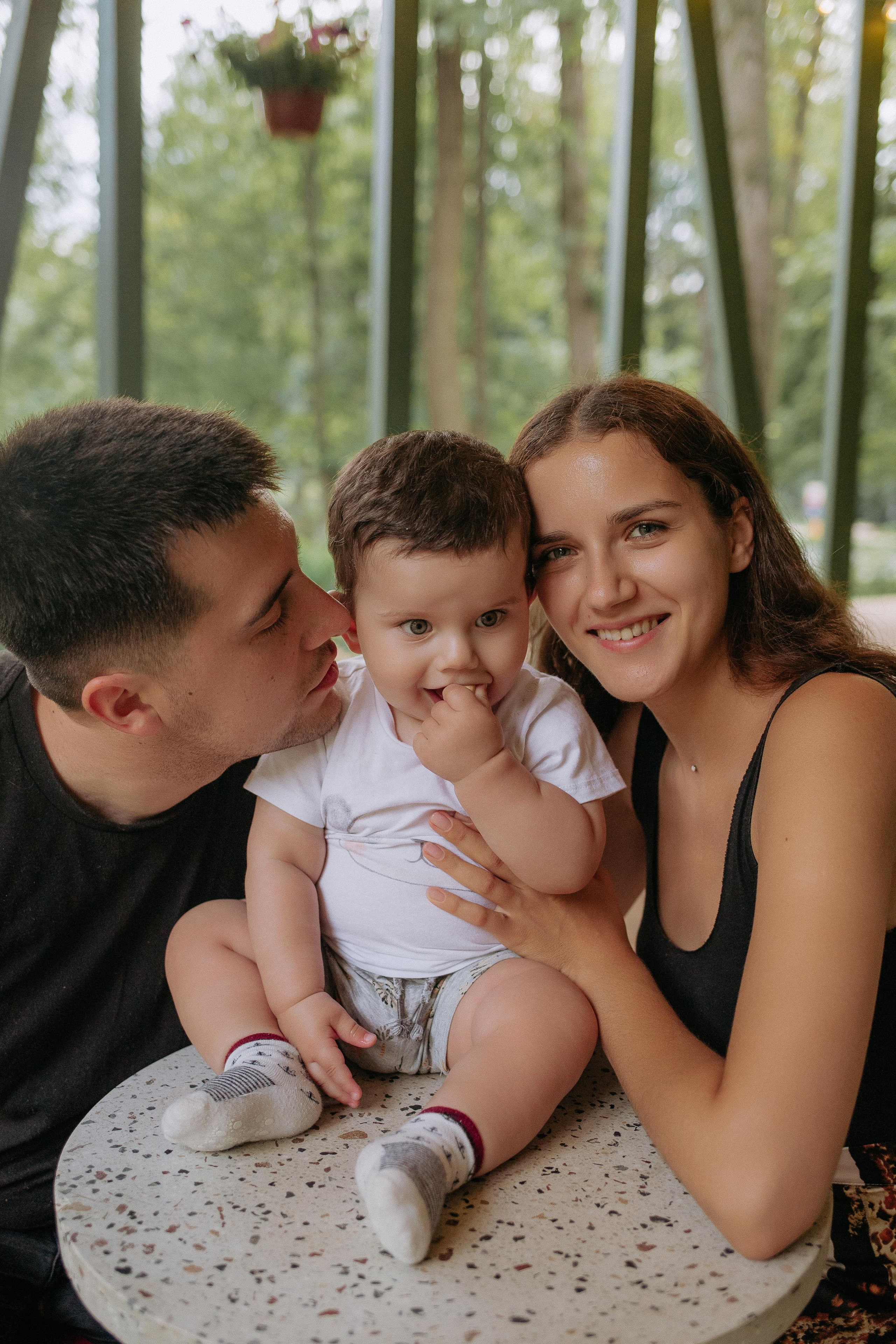 Костя, Алина и Ярик