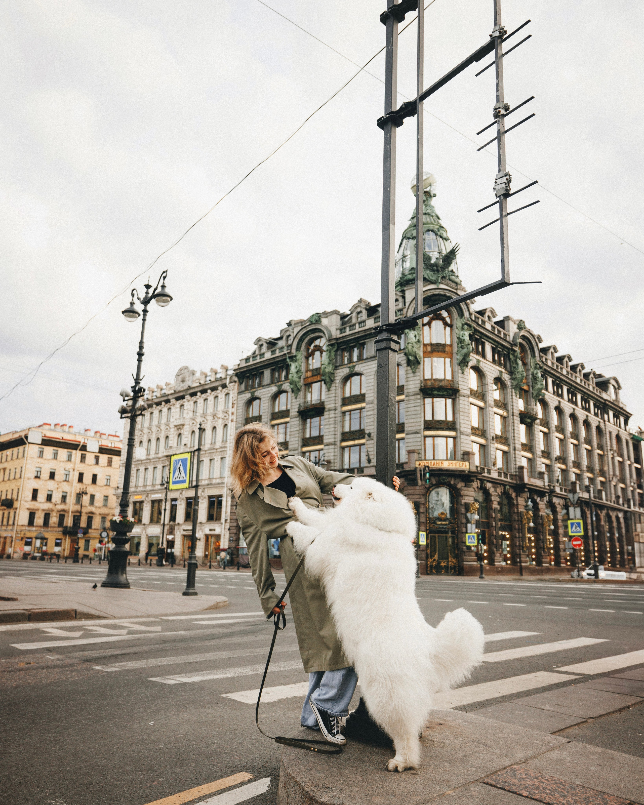 Женя и Цезарь. Фотограф анималист Осипчикова Мария