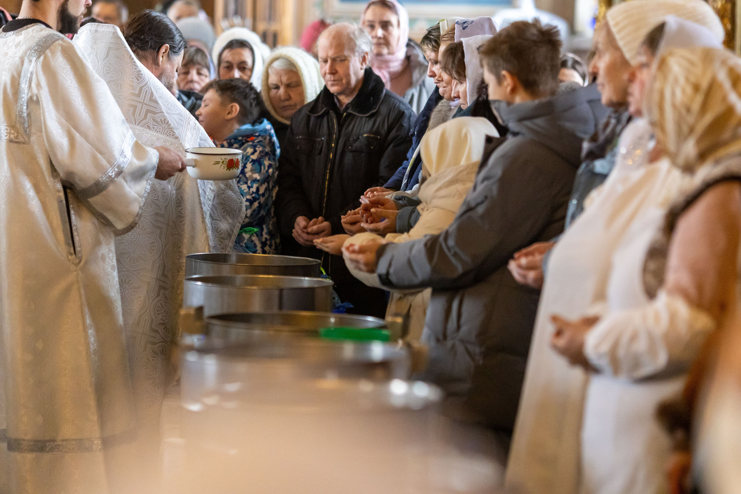 Крещение. Утренняя. Семейный и детский фотограф Анна Петракова