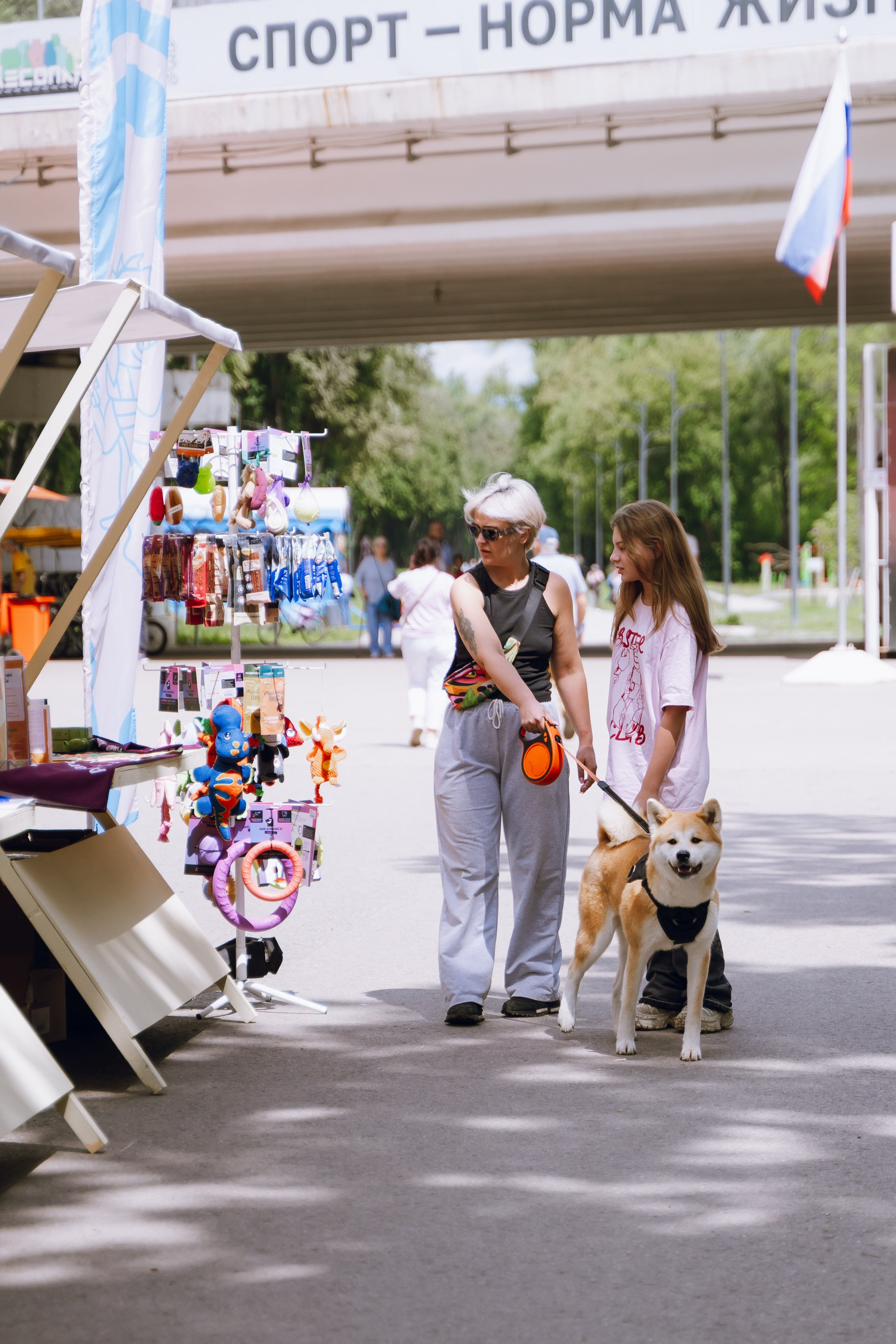 Площадка фестиваля «Мампус и его друзья» в Лесопарке 2025. Фотограф Надежда Погребняк | Рязань | Москва