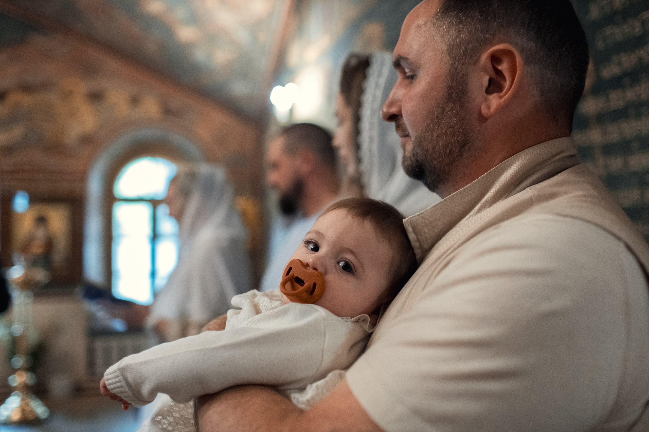 Крещение в Зачатьевском Монастыре. Профессиональный фотограф в Москве и Мо Мария Шантарёва