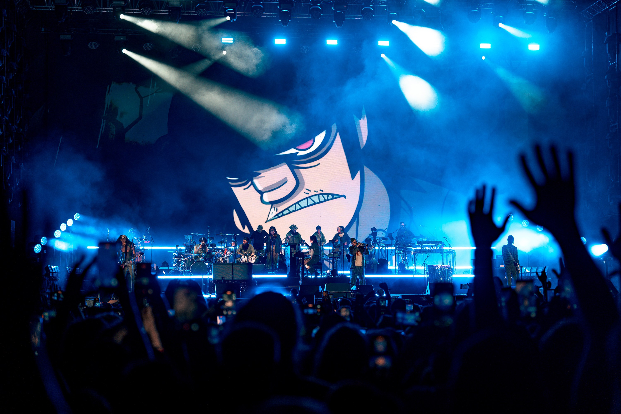 Gorillaz. Магия музыки в кадре: Концертная Фотография